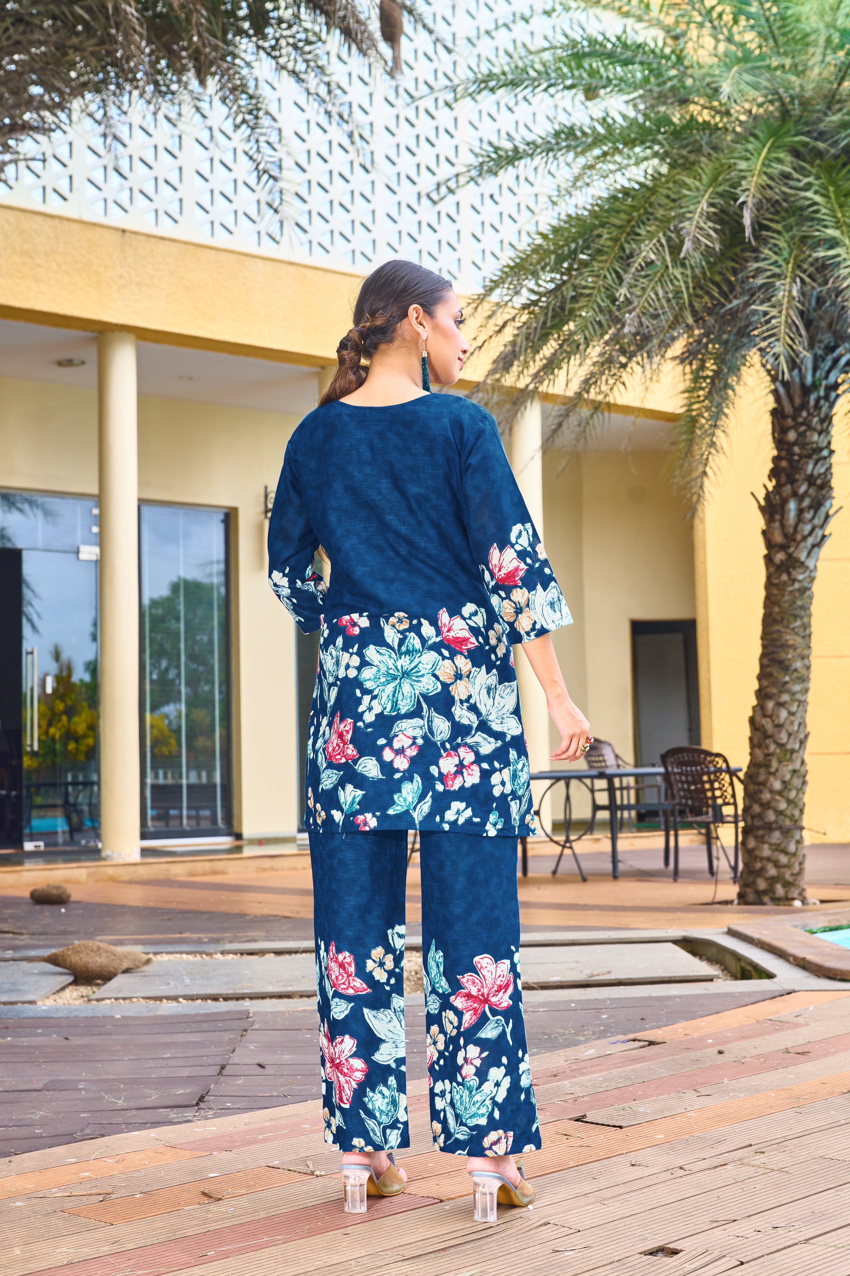 Pure Cotton Co-ord Set For Women