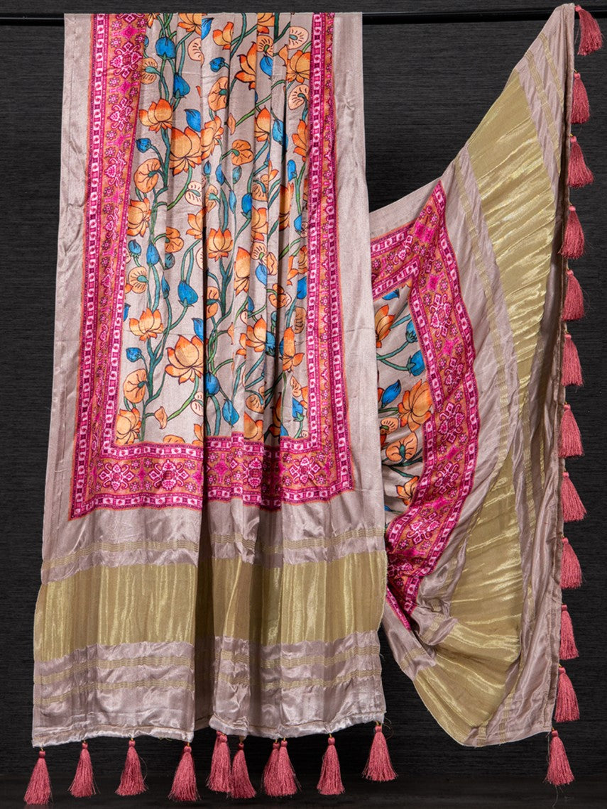 Gaji Silk Printed Dupatta For Women