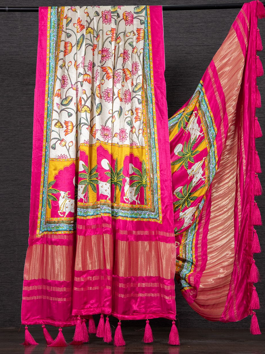 Gaji Silk Printed Dupatta For Women
