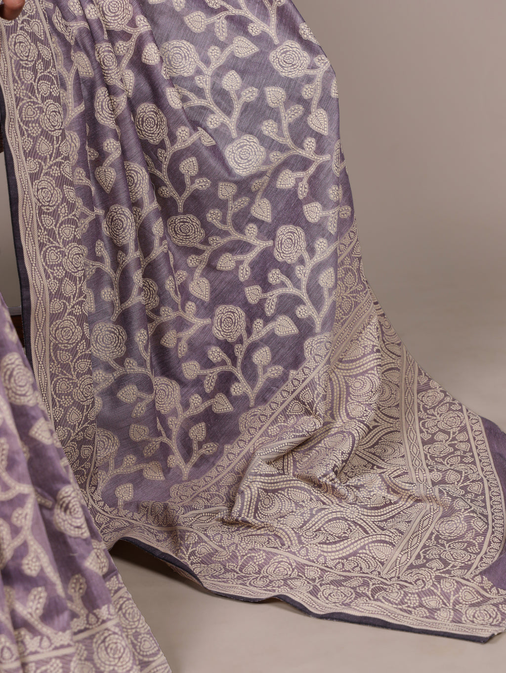 Cotton Silk Floral Printed Saree