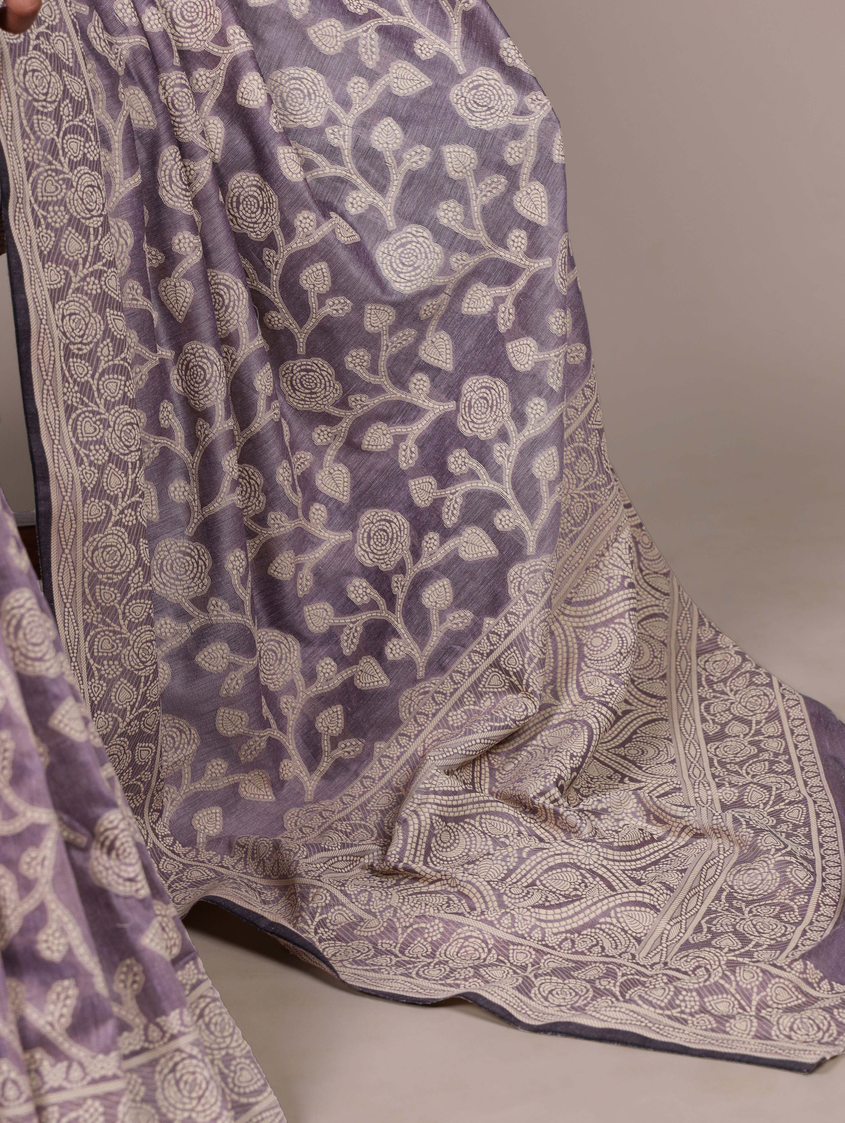 Cotton Silk Floral Printed Saree