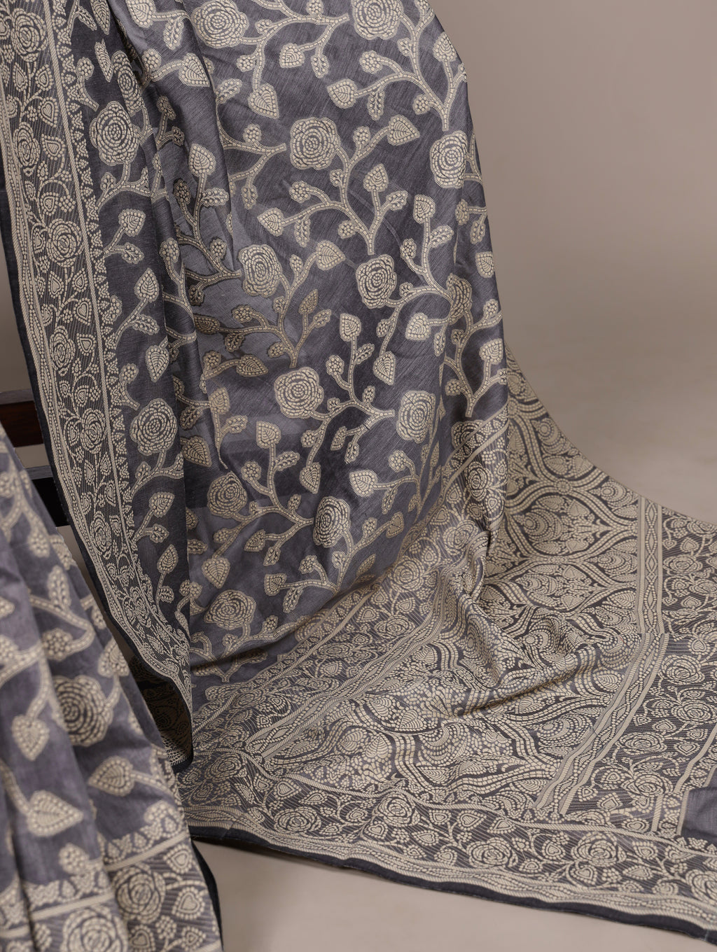 Cotton Silk Floral Printed Saree