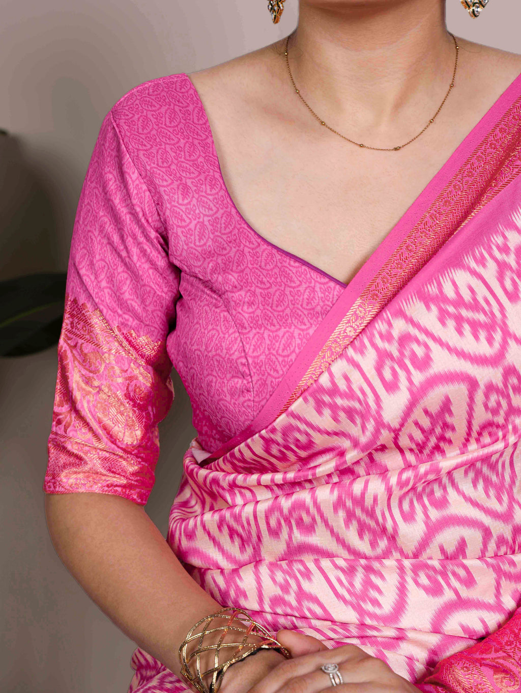 Tussar Silk Printed Saree