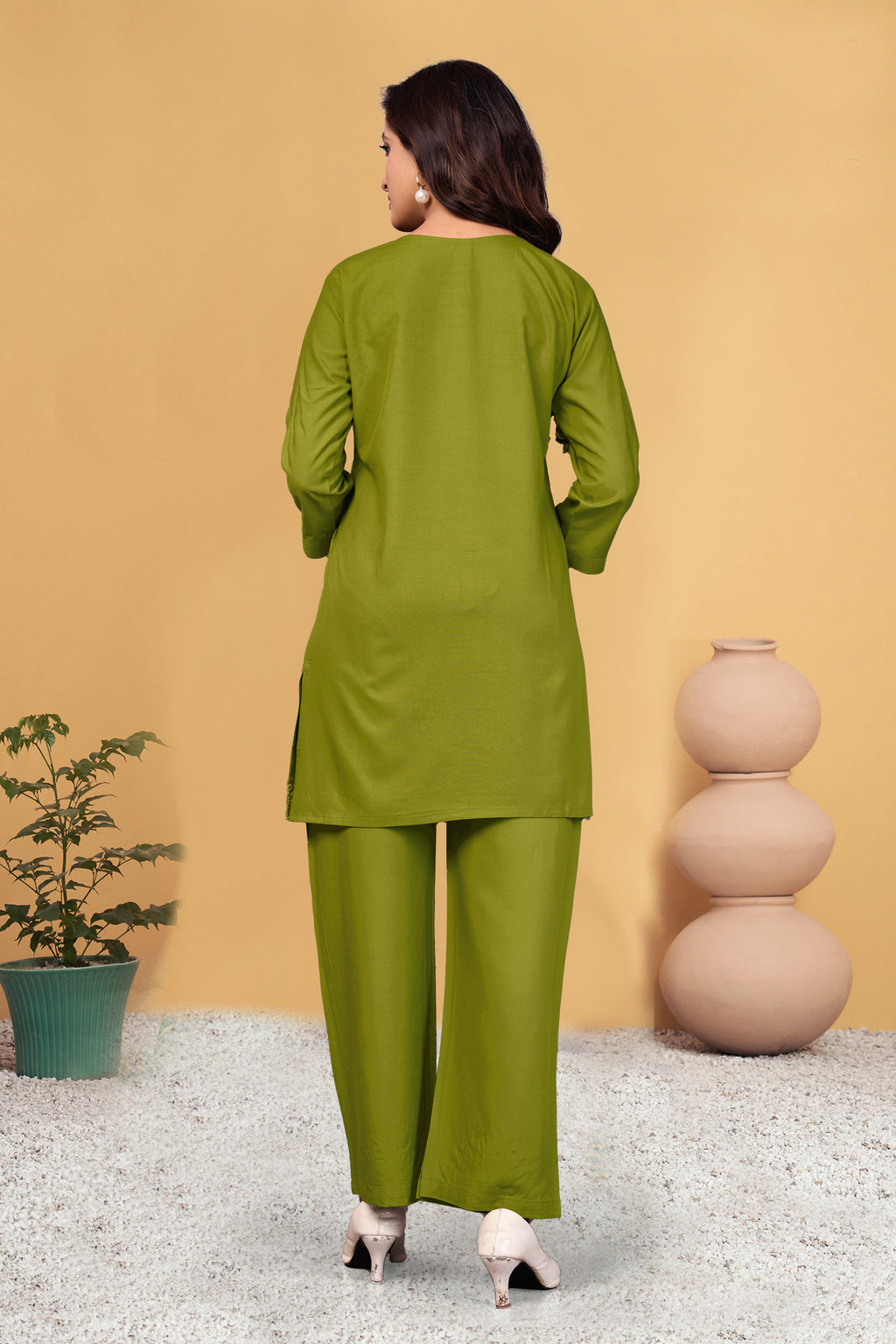 Viscose Rayon Co-ord Set For Women