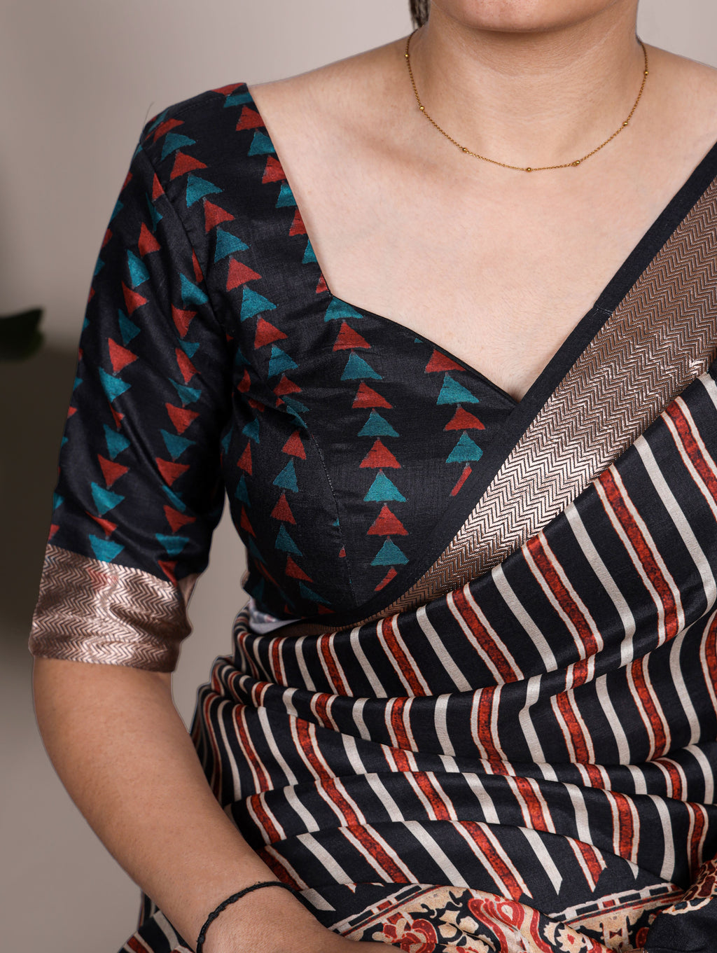 Tussar Silk Printed Saree