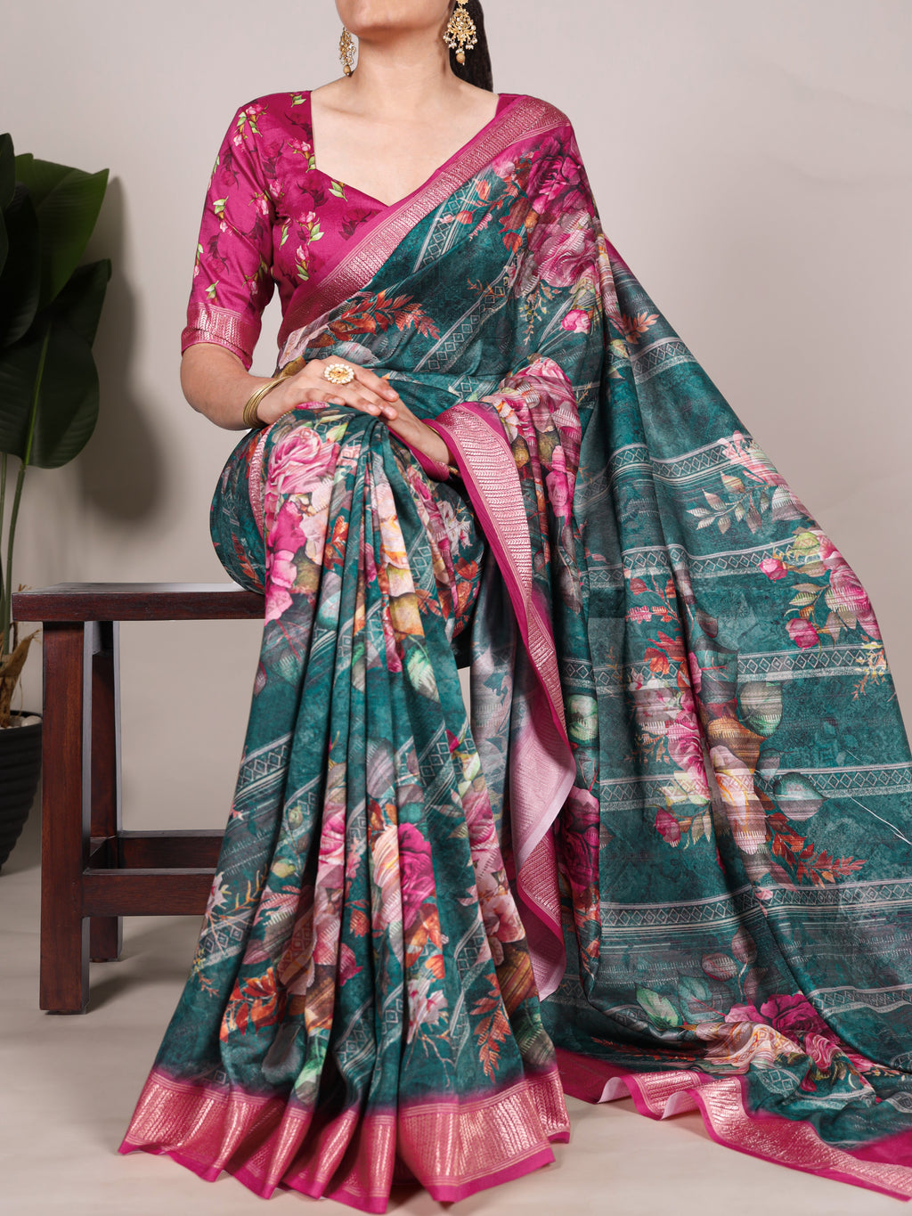 Tussar Silk Saree For Women