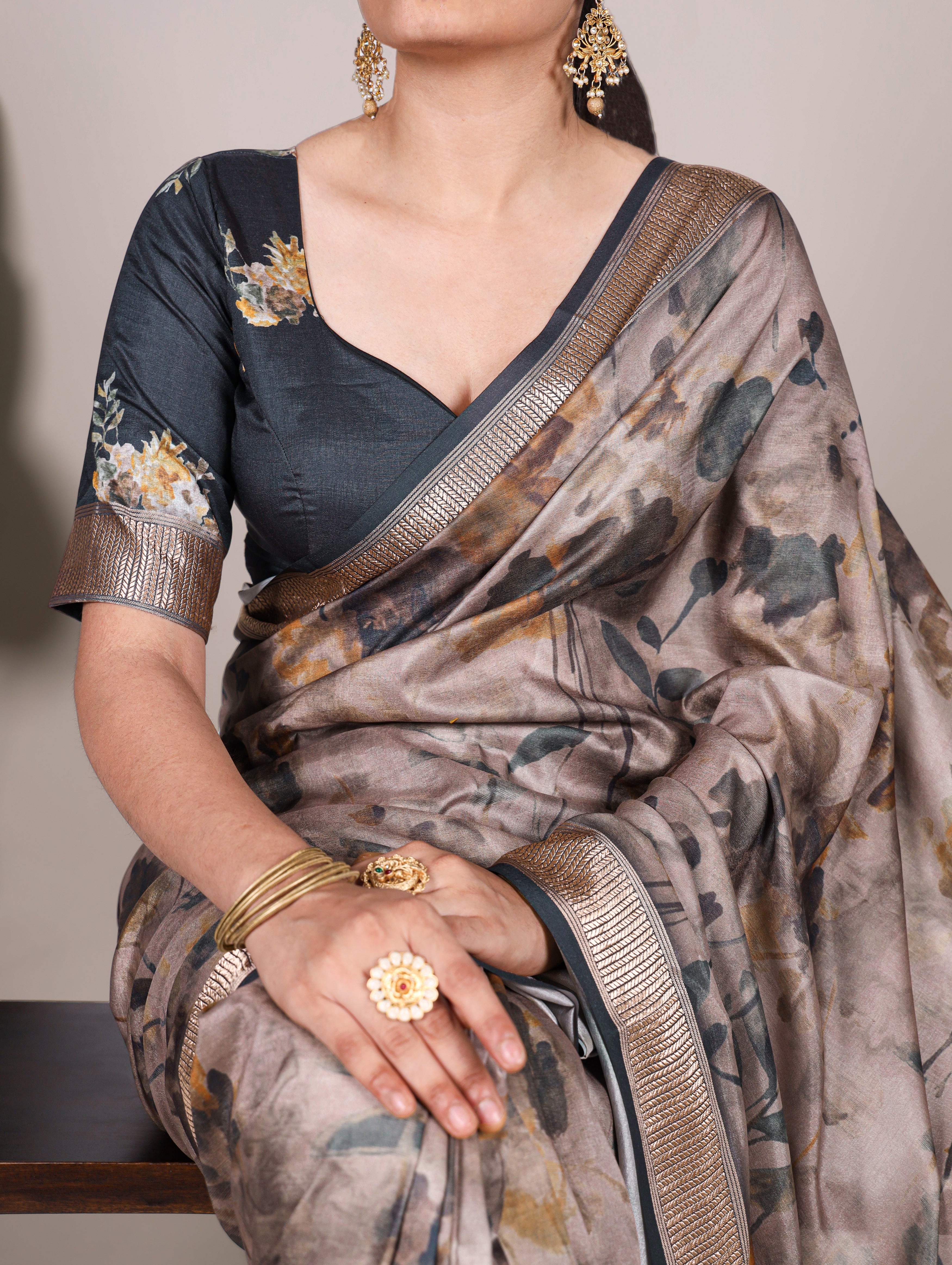 Tussar Silk Saree For Women
