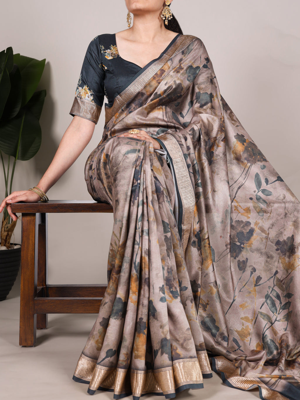 Tussar Silk Saree For Women