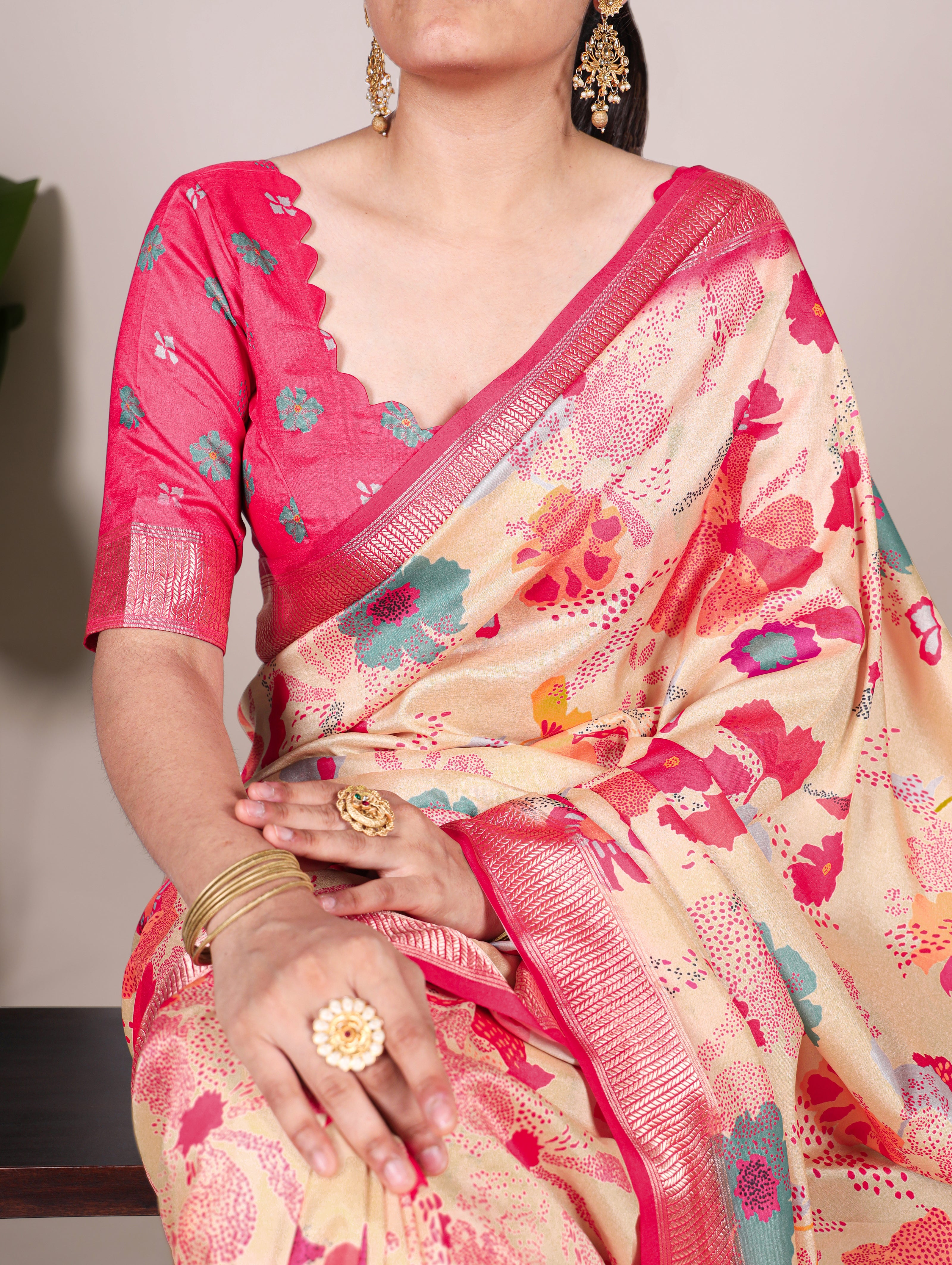 Tussar Silk Saree For Women