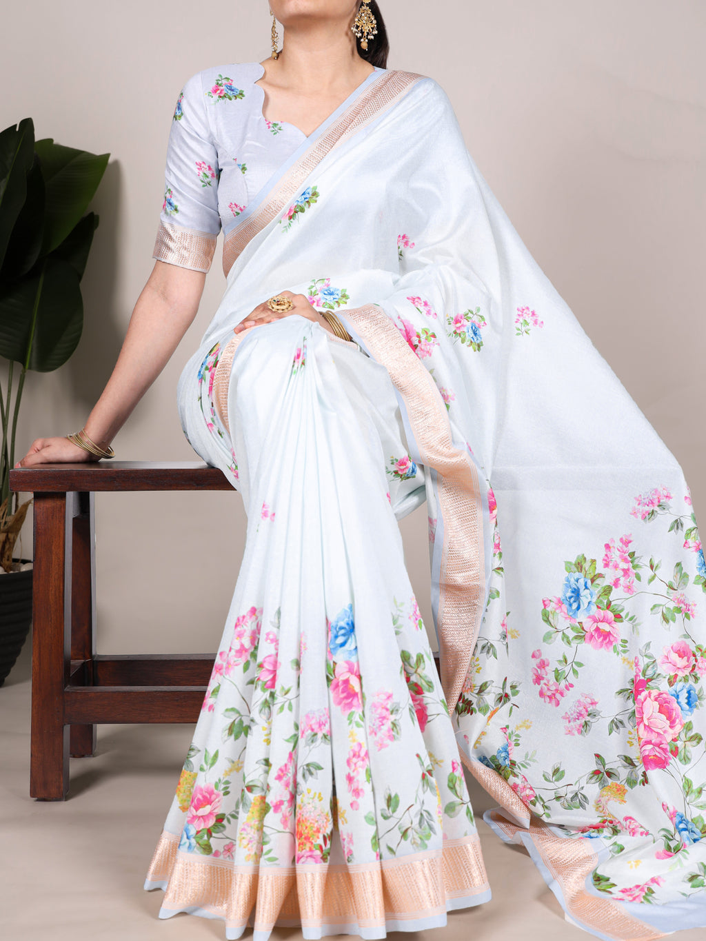 Tussar Silk Saree For Women