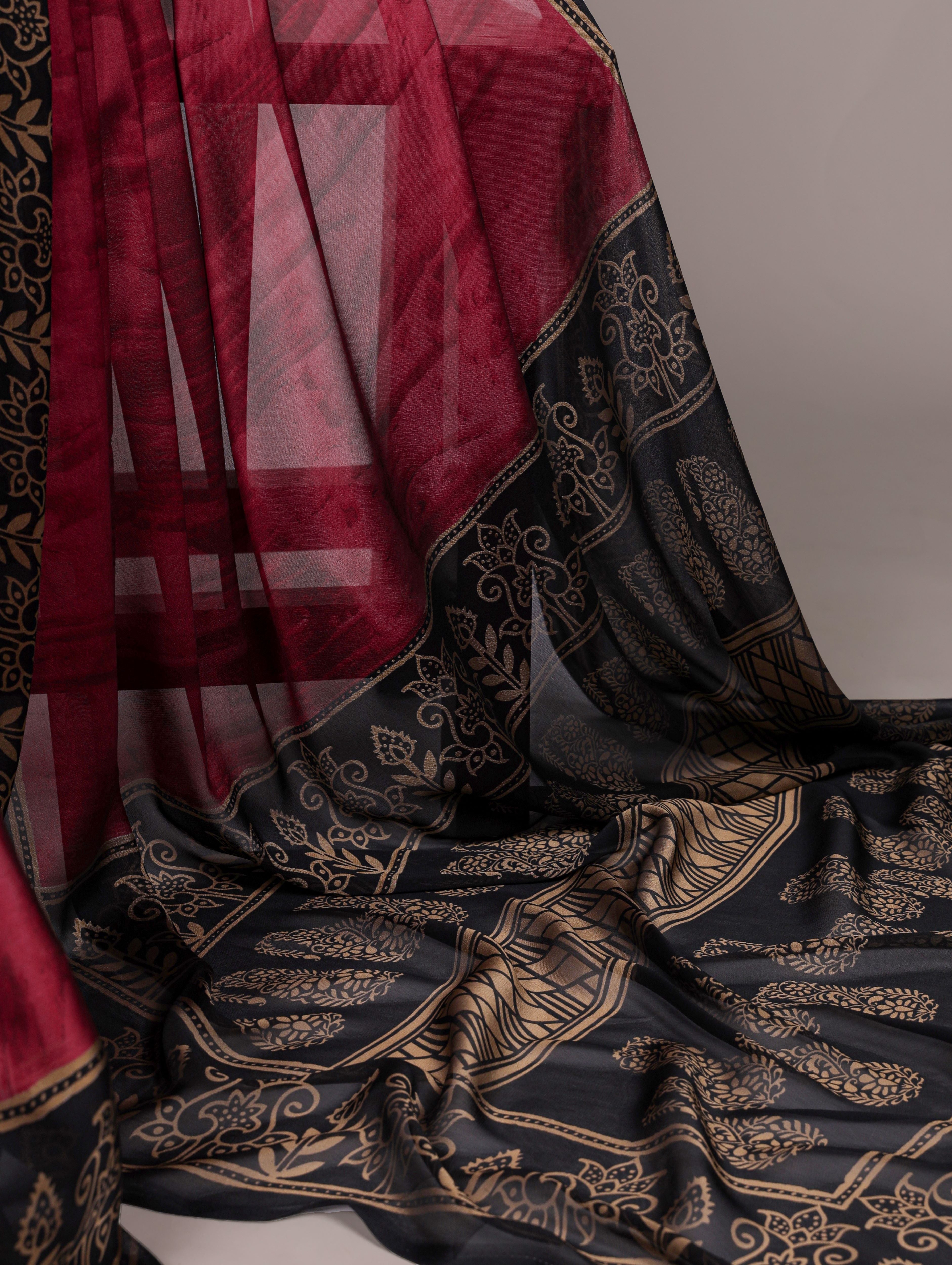 Rangoli Silk Printed Saree For Women