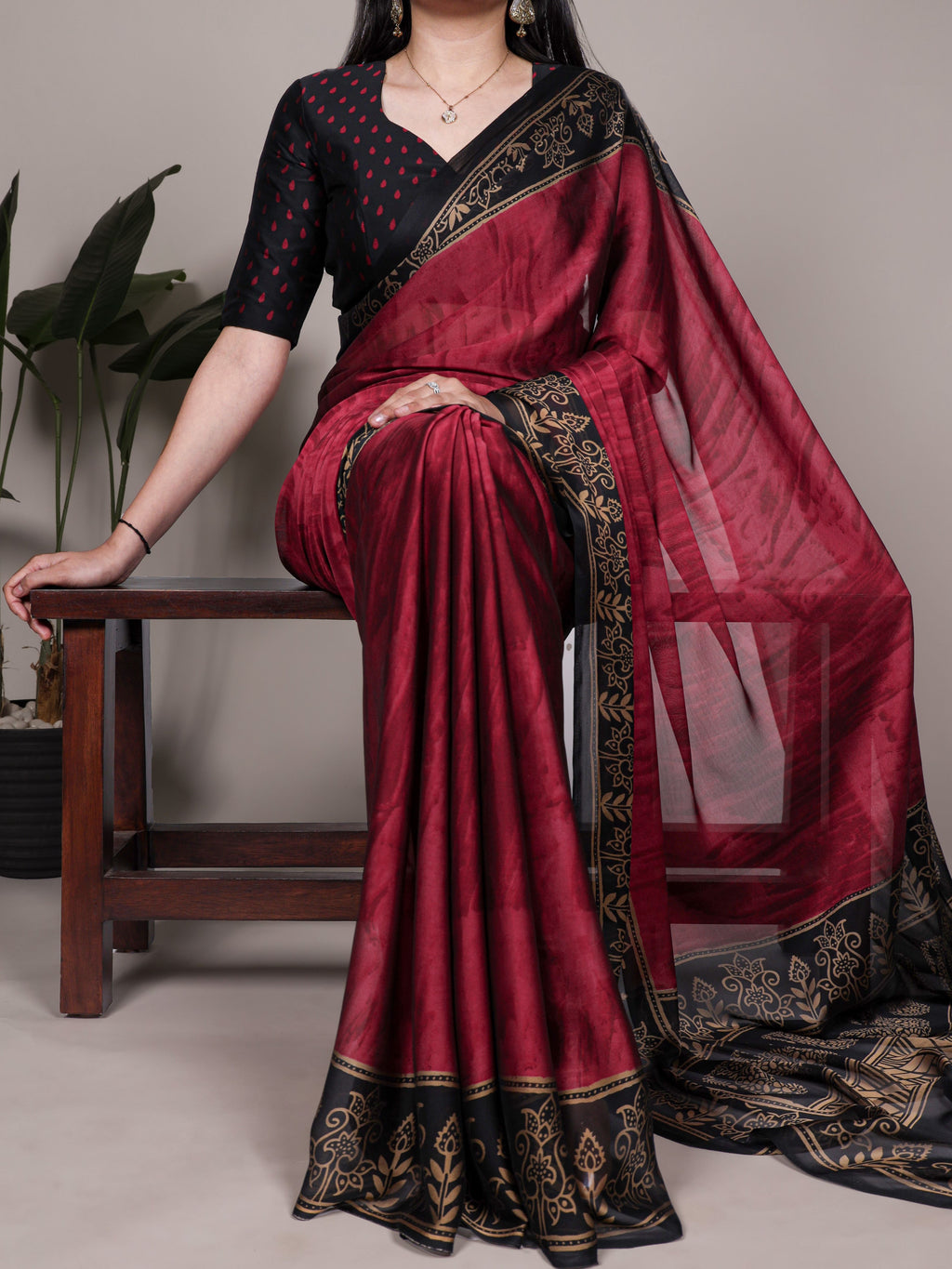 Rangoli Silk Printed Saree For Women