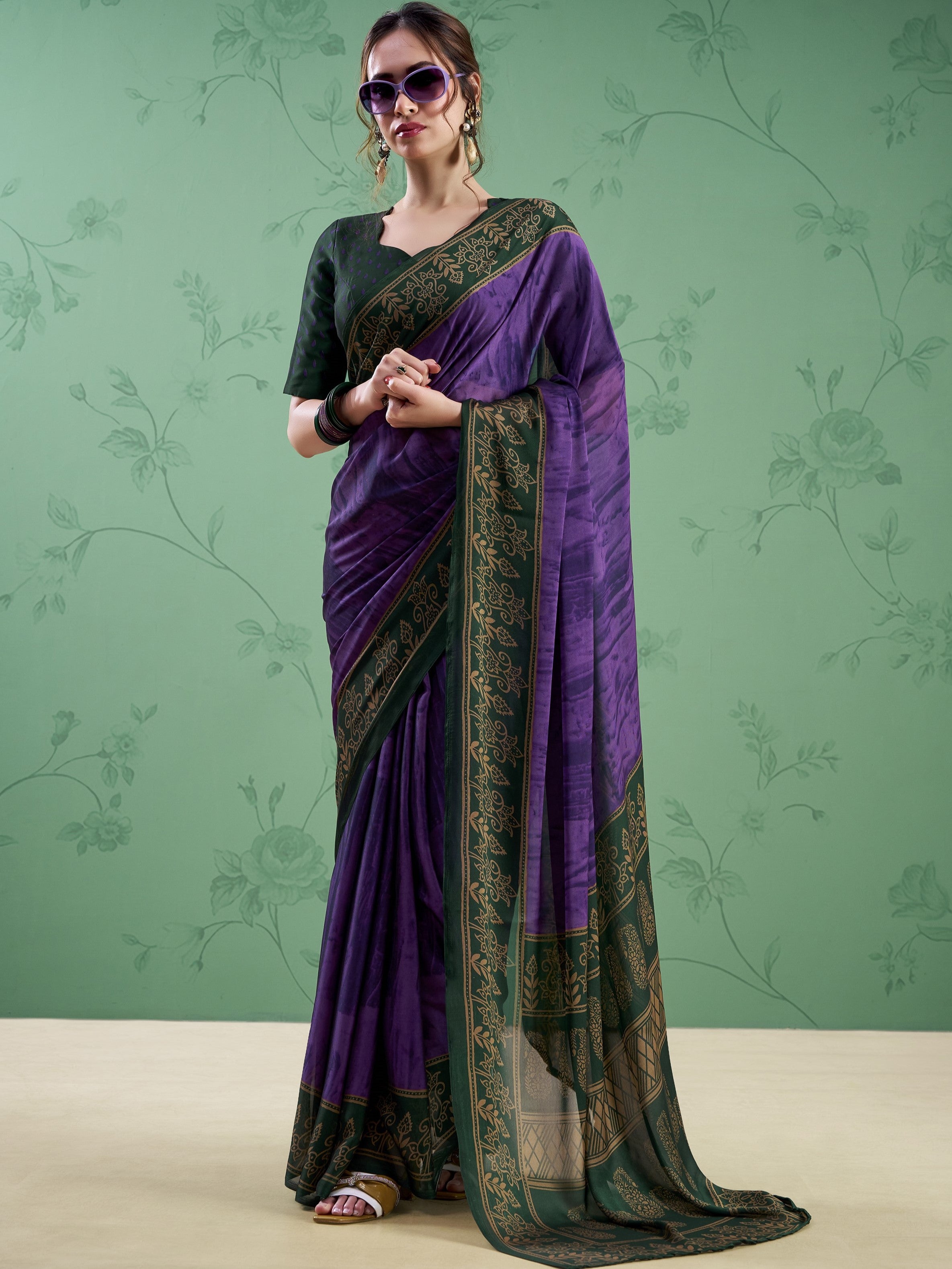 Rangoli Silk Printed Saree