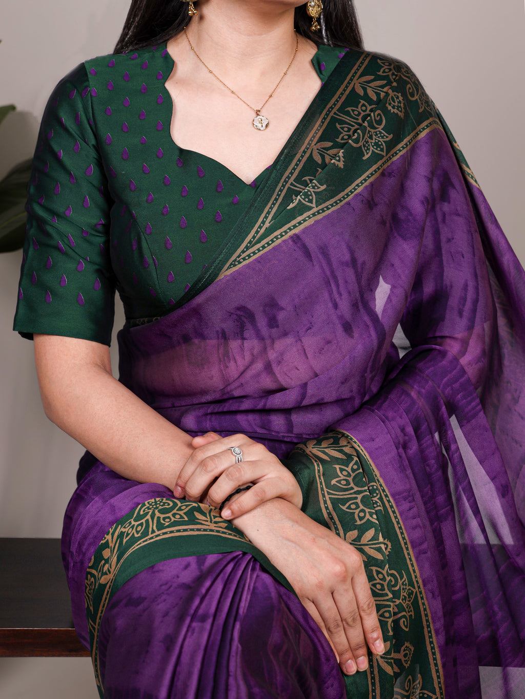 Rangoli Silk Printed Saree For Women