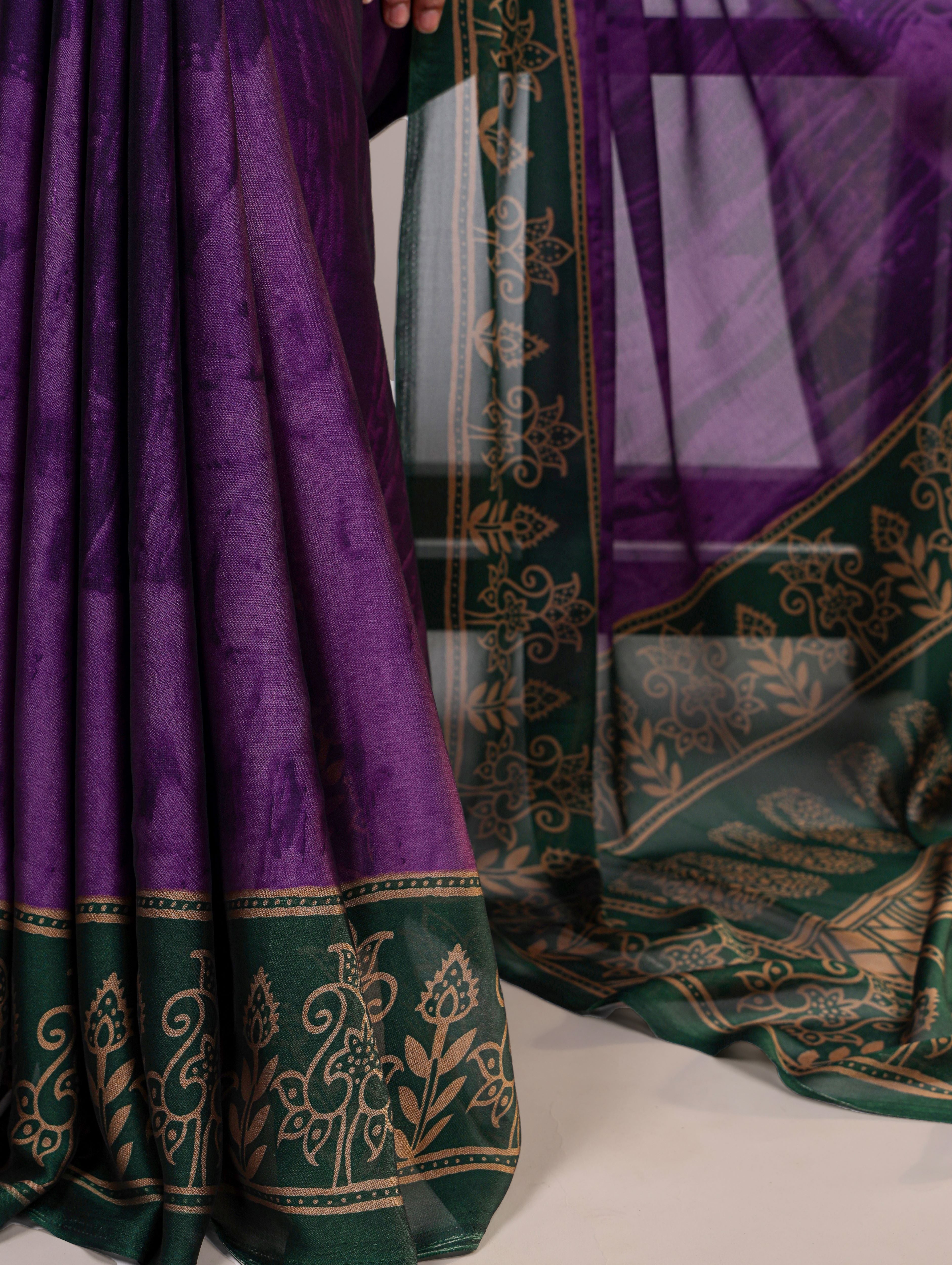 Rangoli Silk Printed Saree For Women
