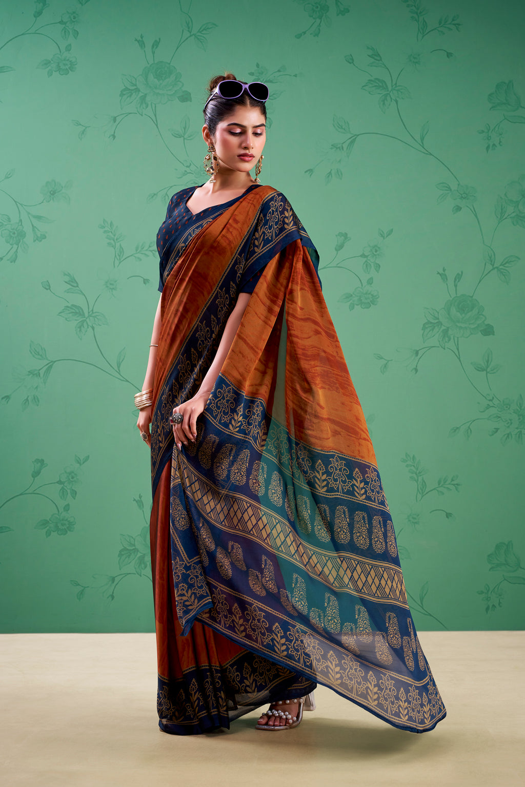 Rangoli Silk Printed Saree