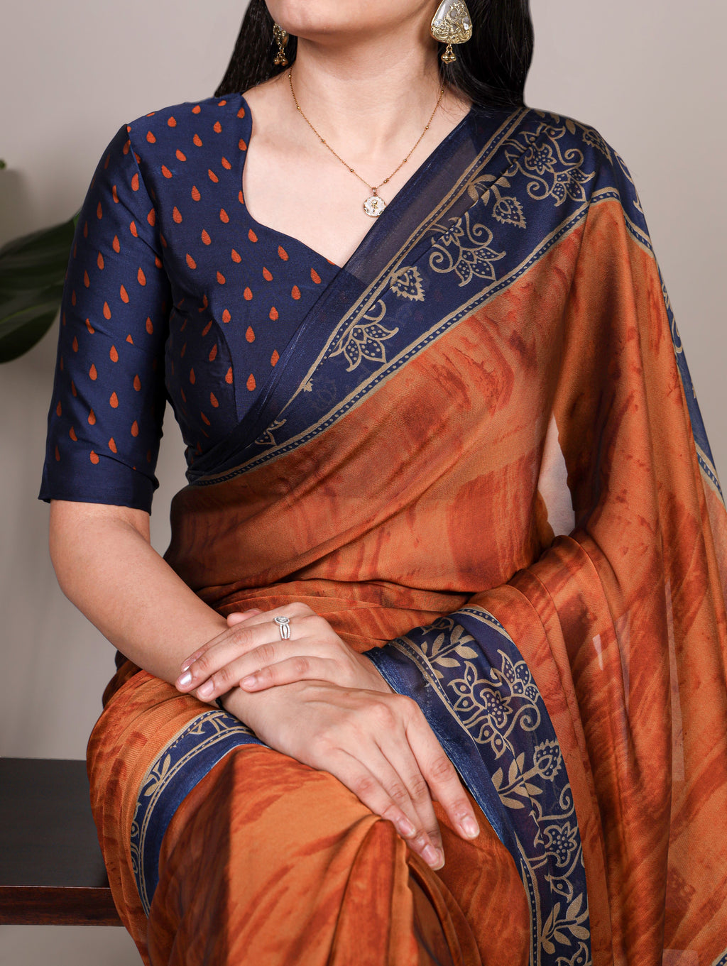 Rangoli Silk Printed Saree For Women