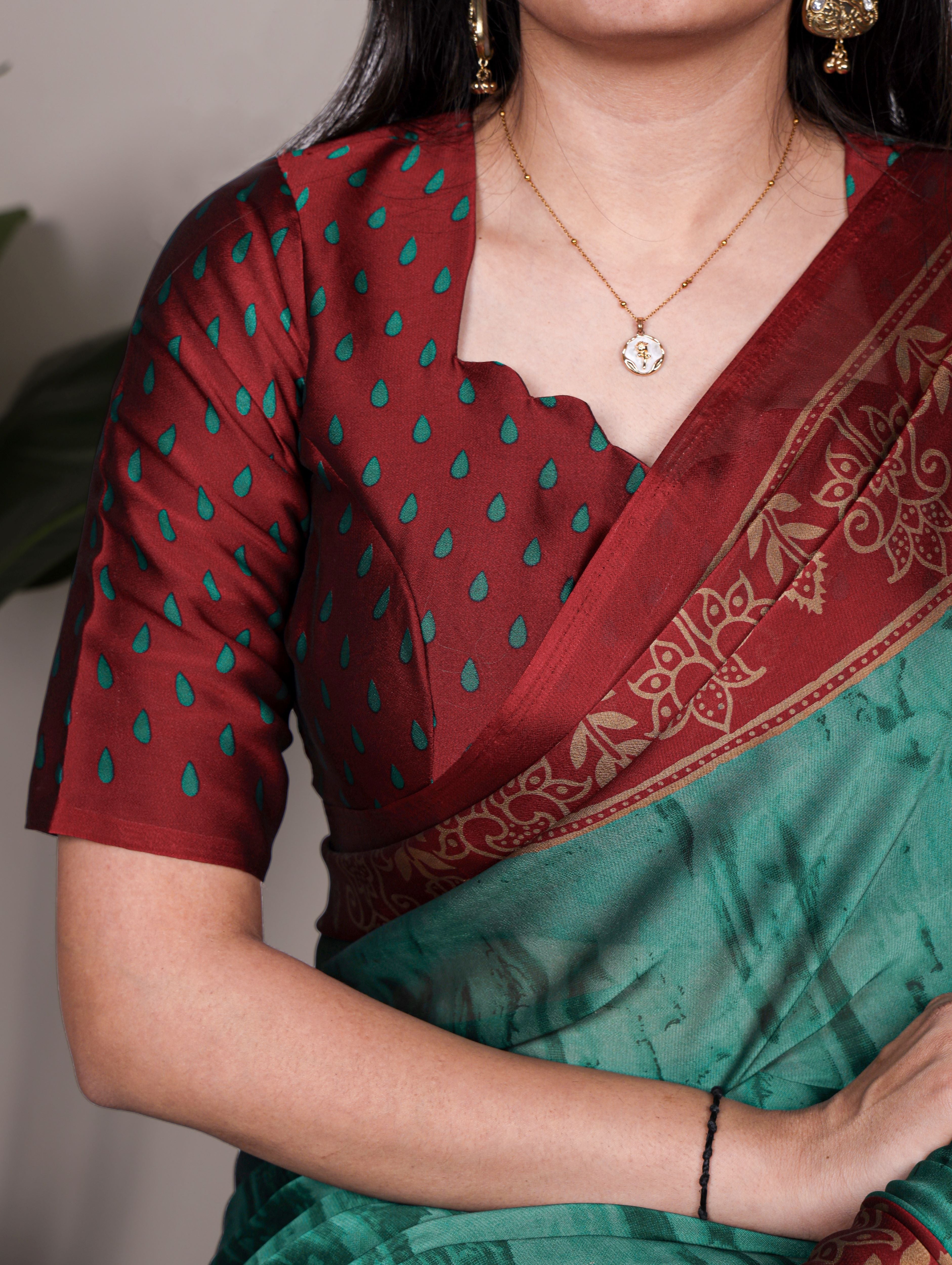 Rangoli Silk Printed Saree For Women