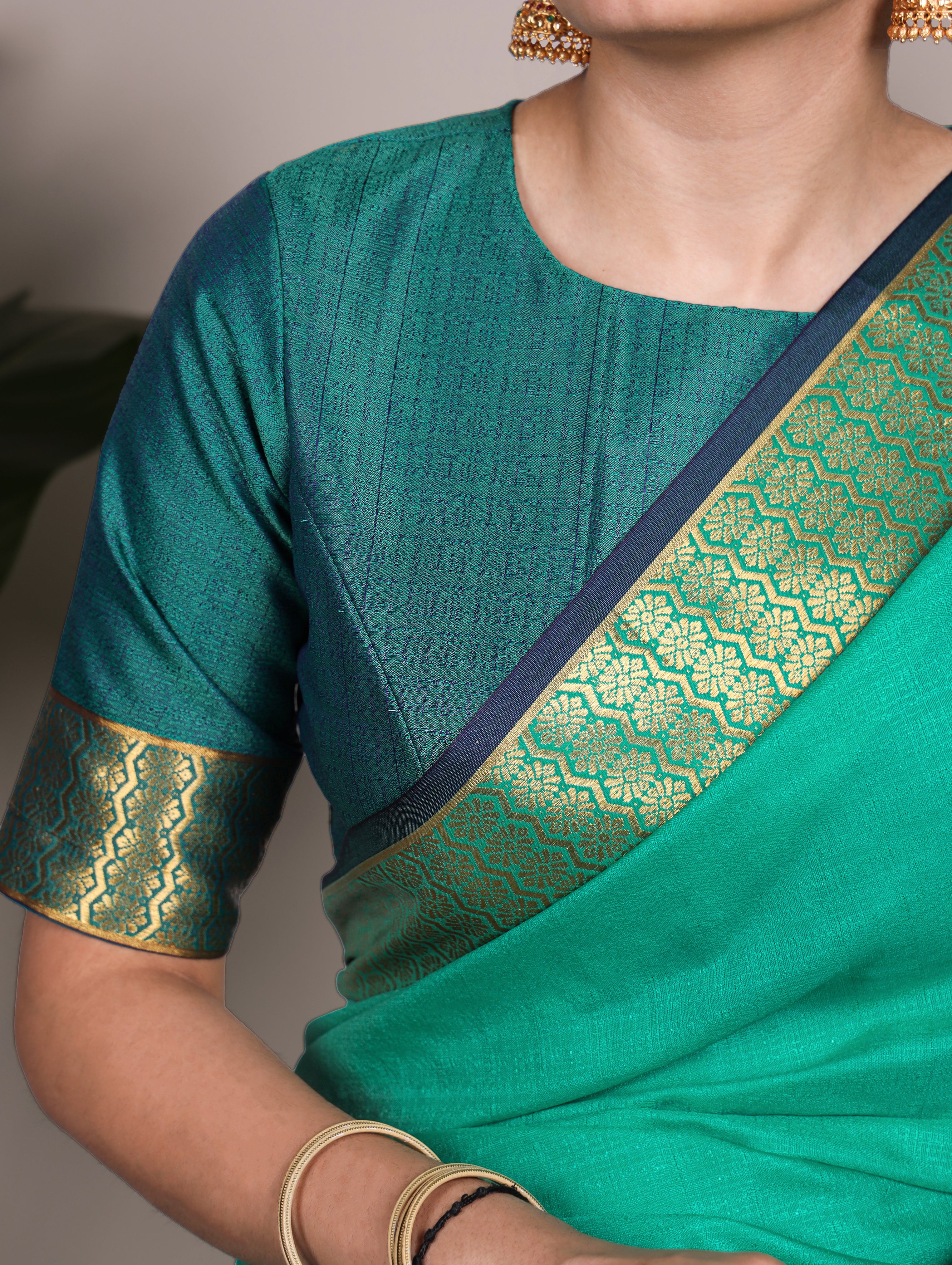 Poly Cotton Saree For Women
