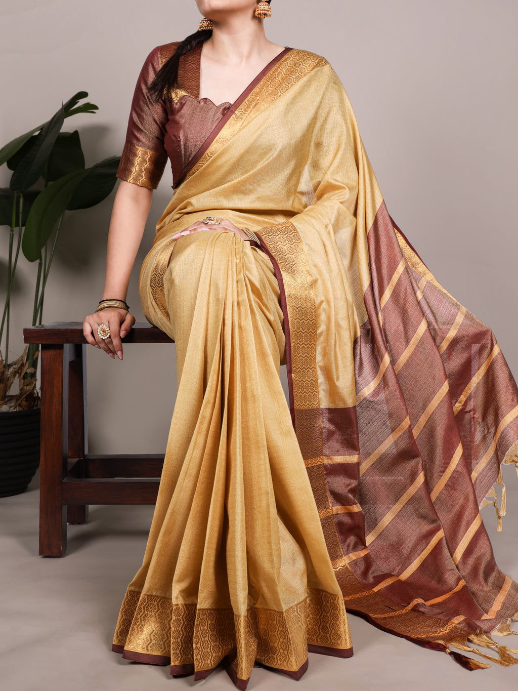 Poly Cotton Saree For Women