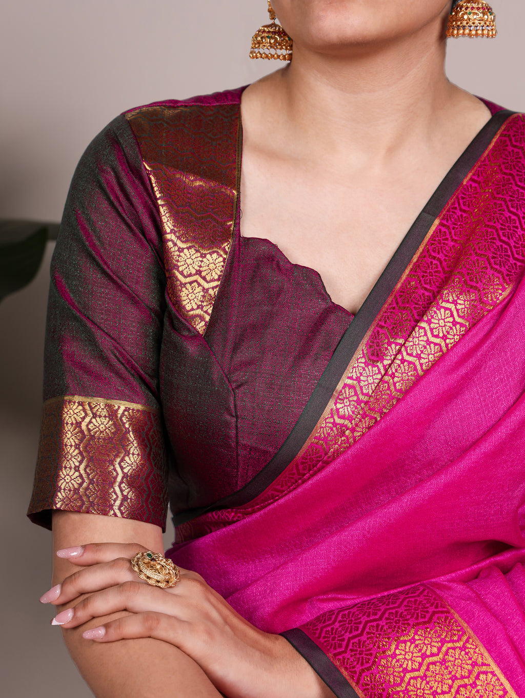 Poly Cotton Saree For Women