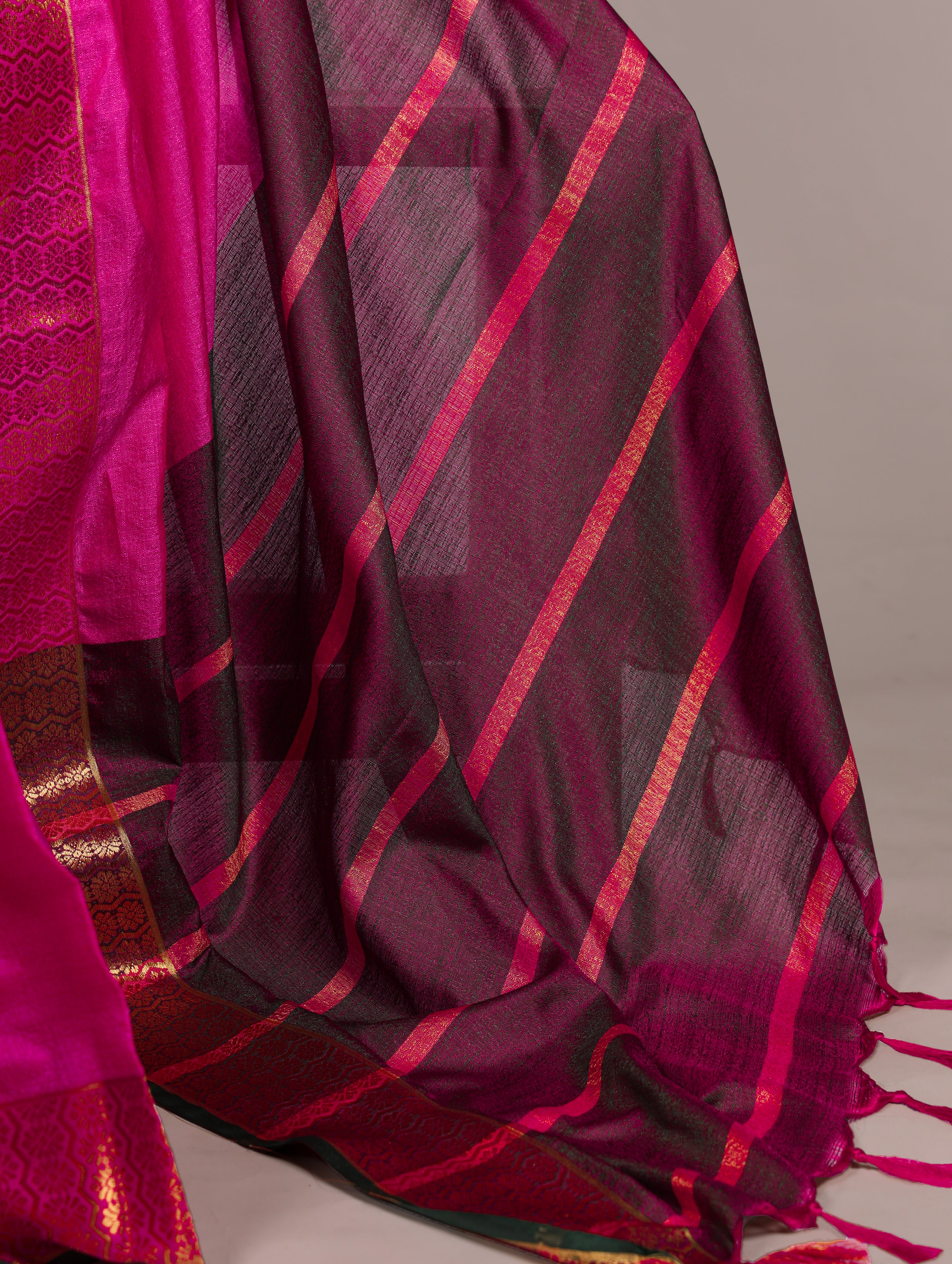 Poly Cotton Saree For Women