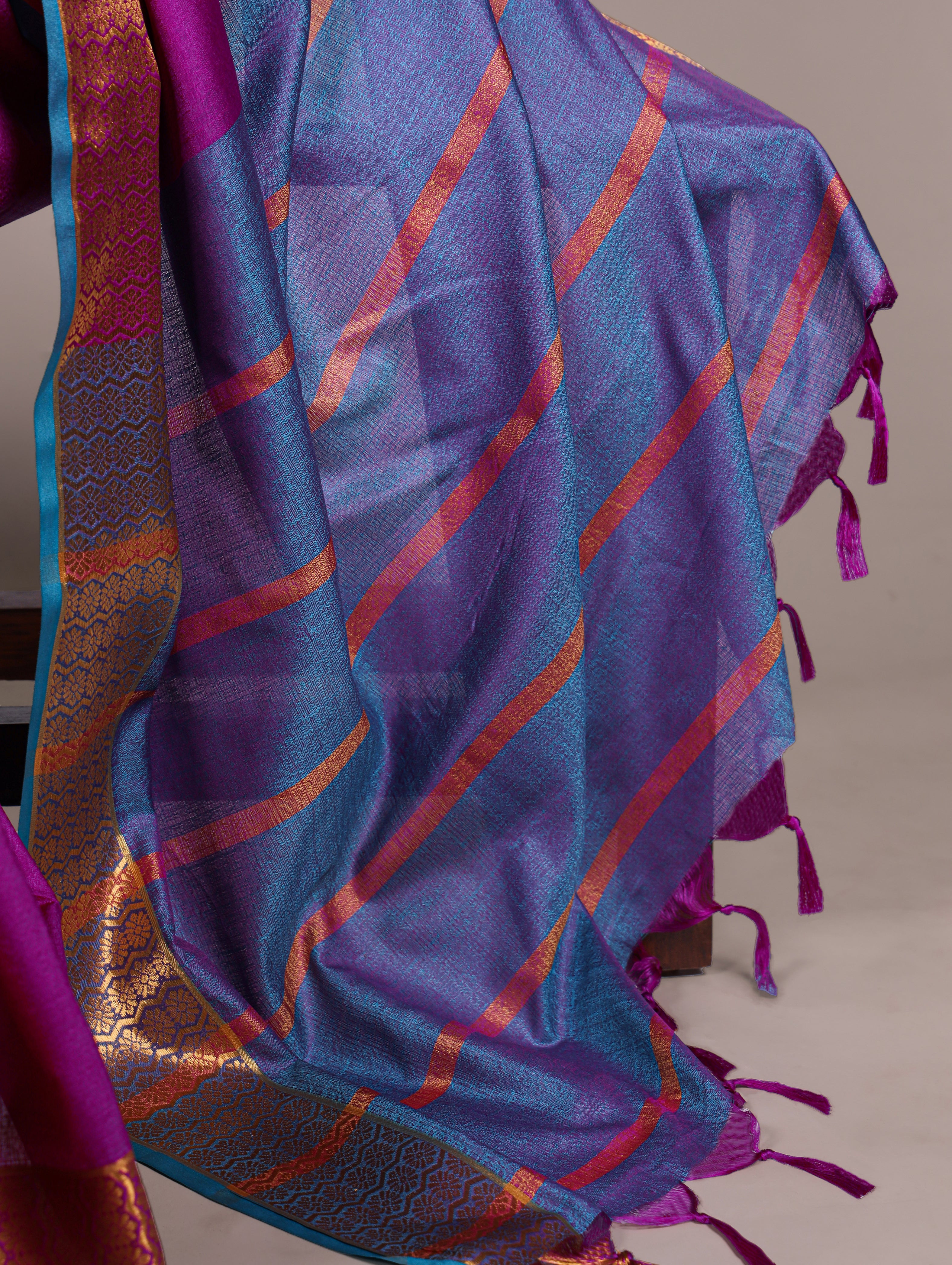 Poly Cotton Saree For Women