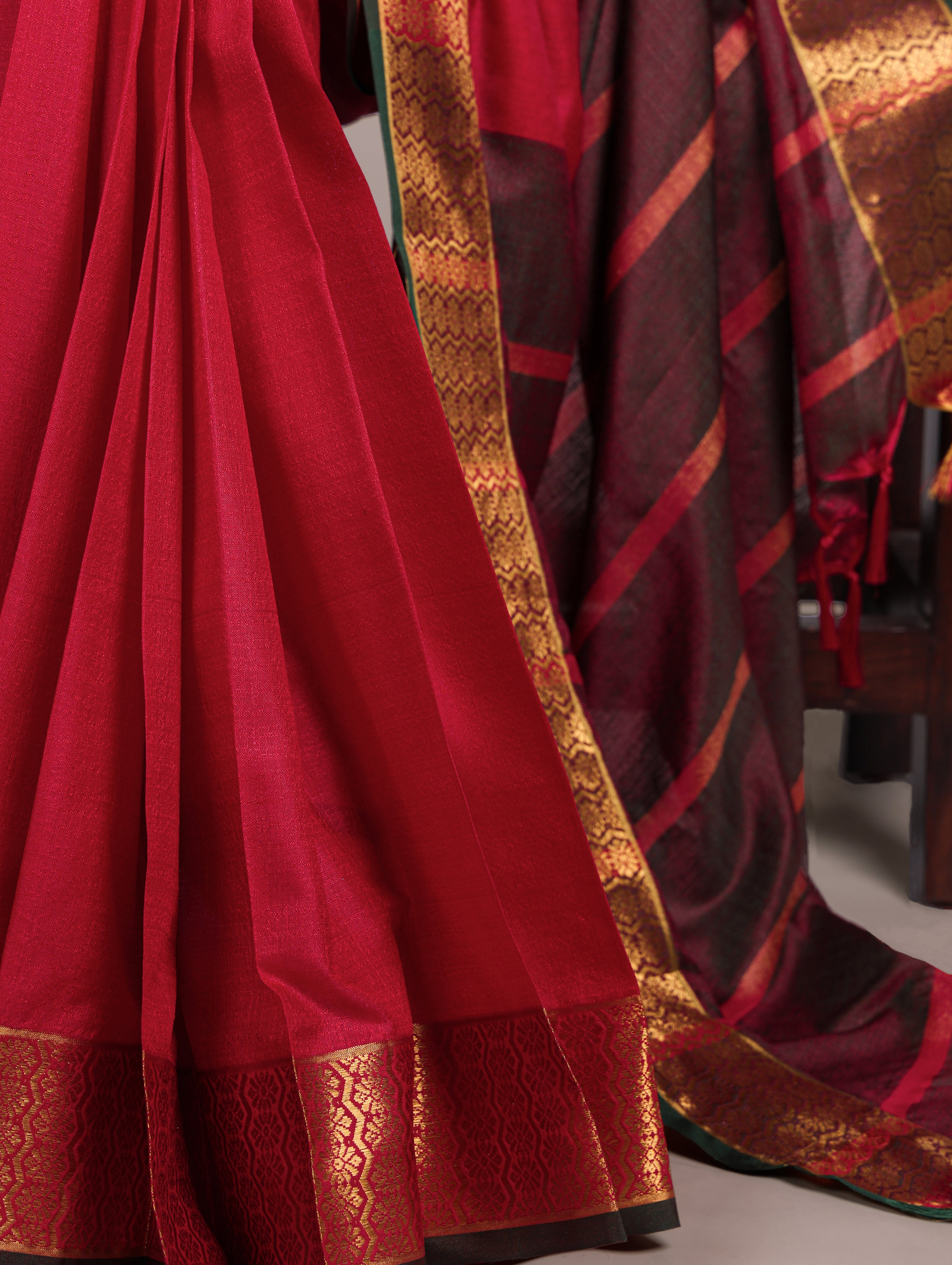 Poly Cotton Saree For Women