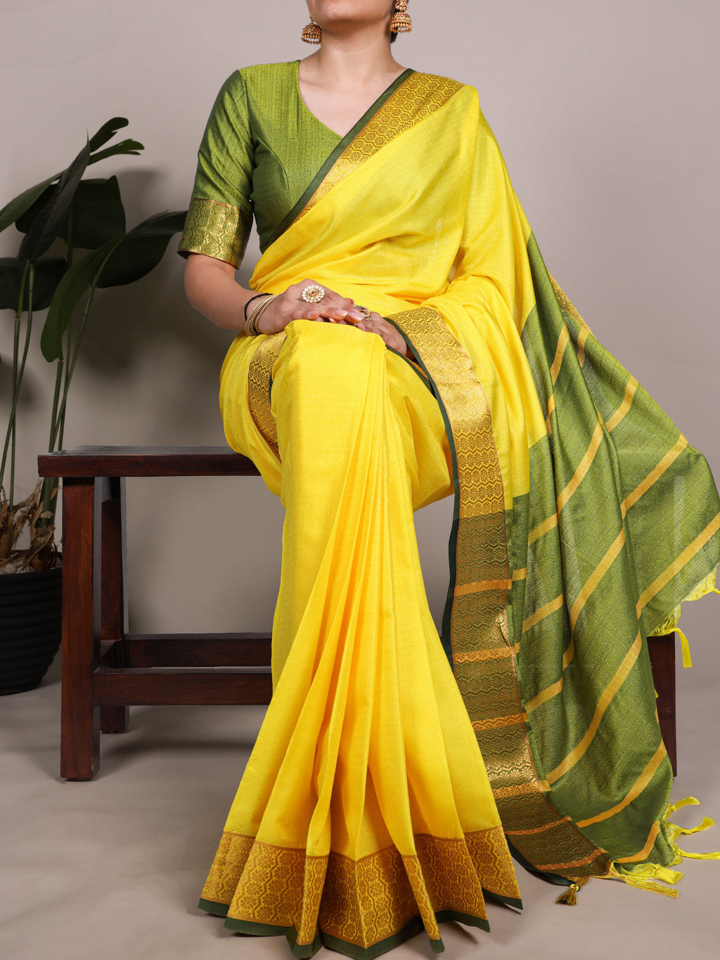 Poly Cotton Saree For Women