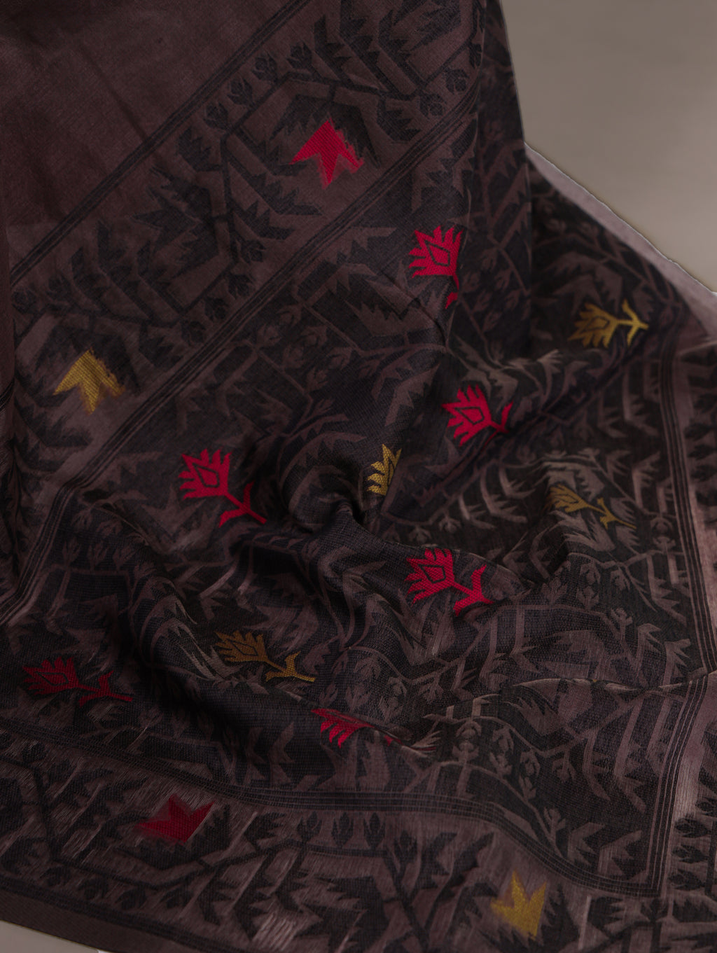 Cotton Thread Weaving Saree For Women