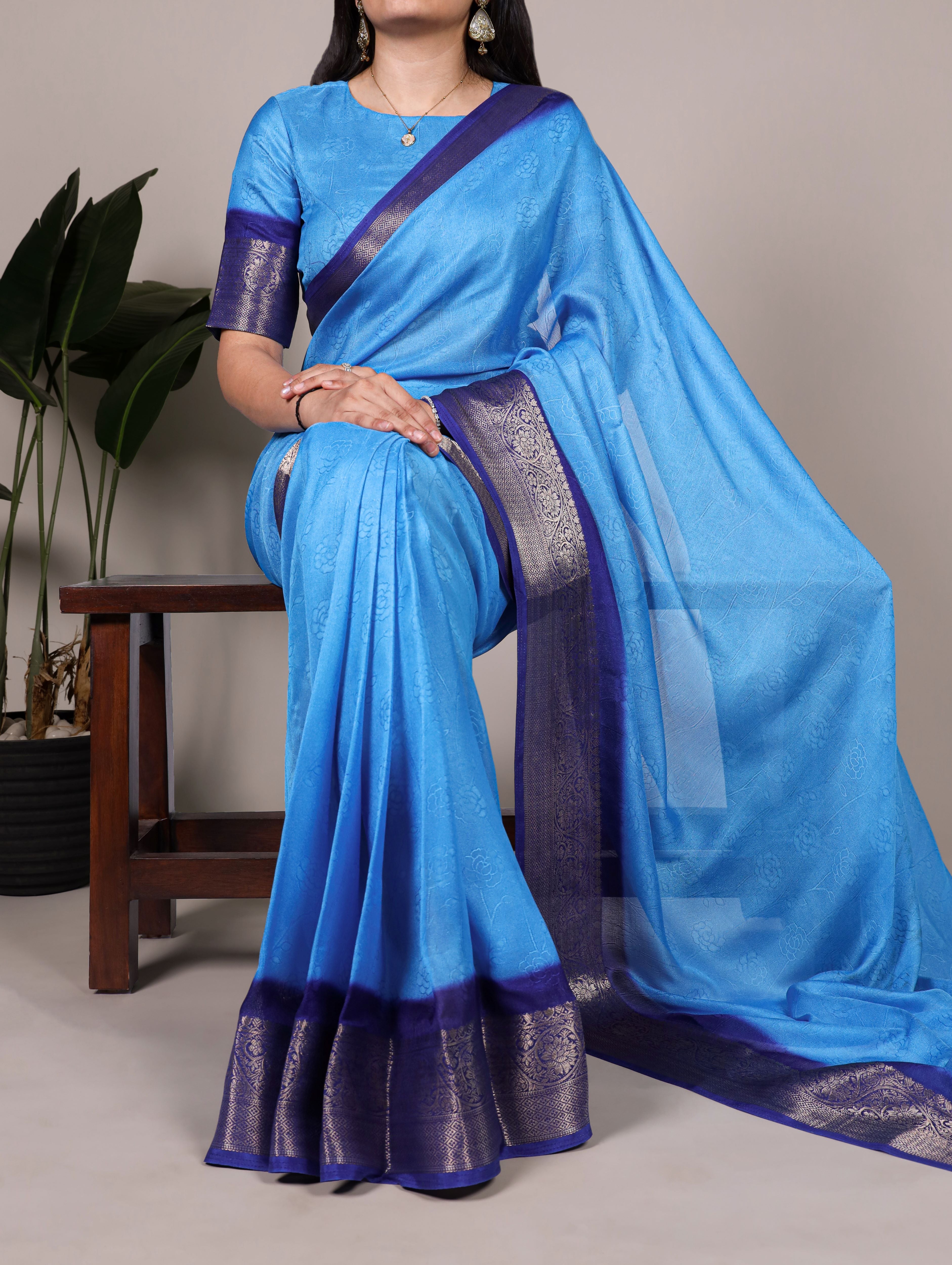 Marsh Mallow Saree For Women
