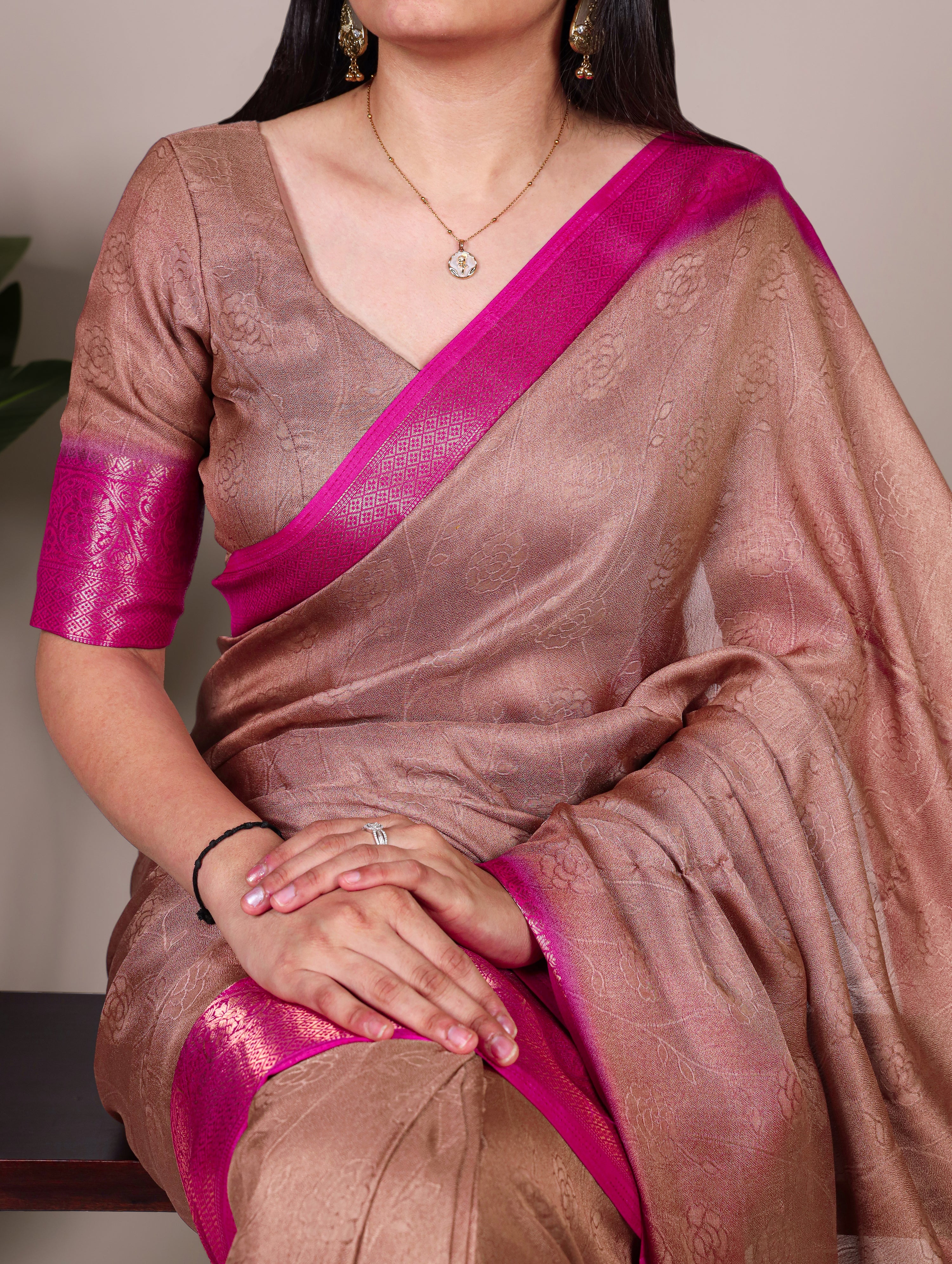 Marsh Mallow Saree For Women