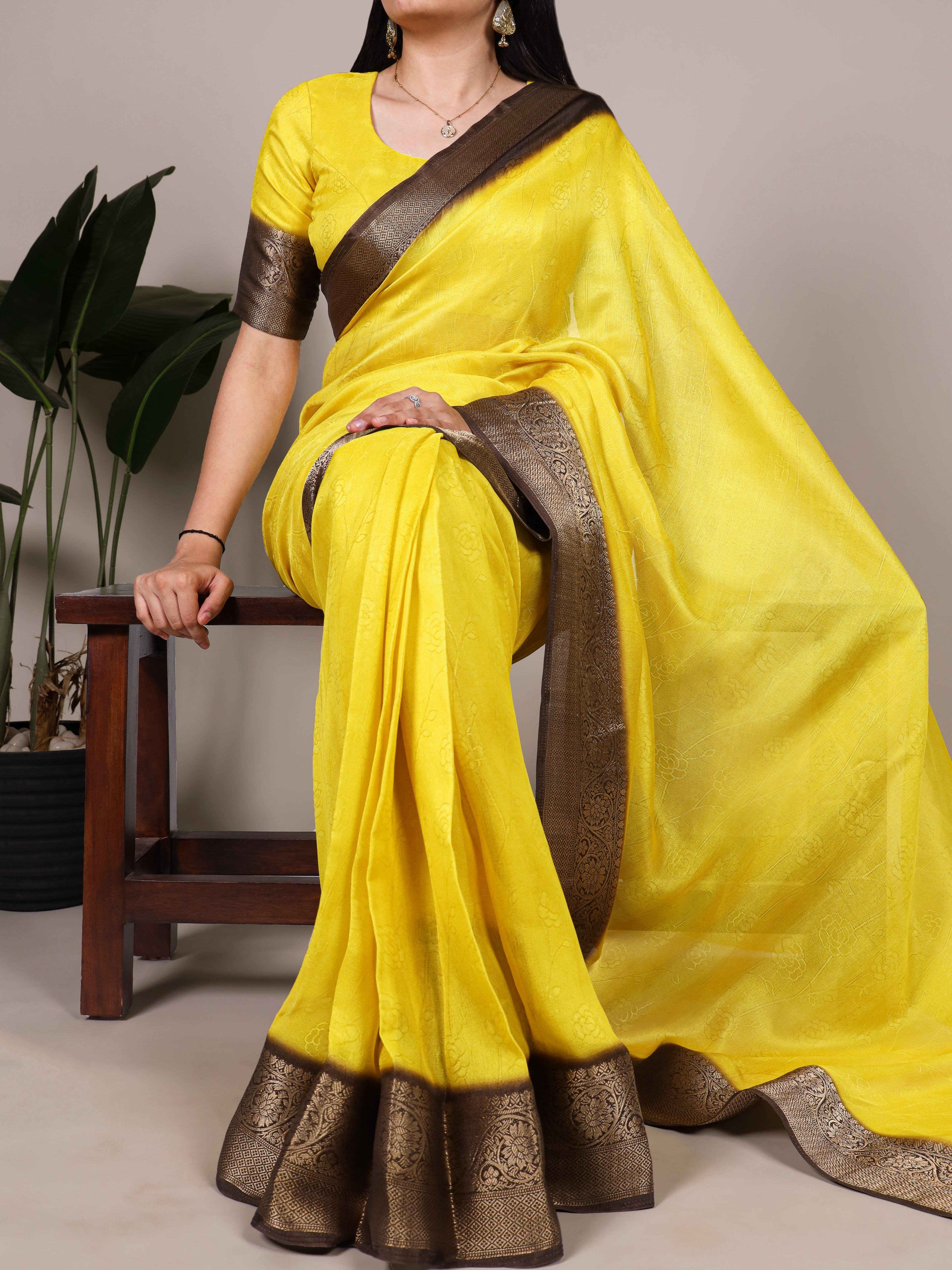 Marsh Mallow Saree For Women