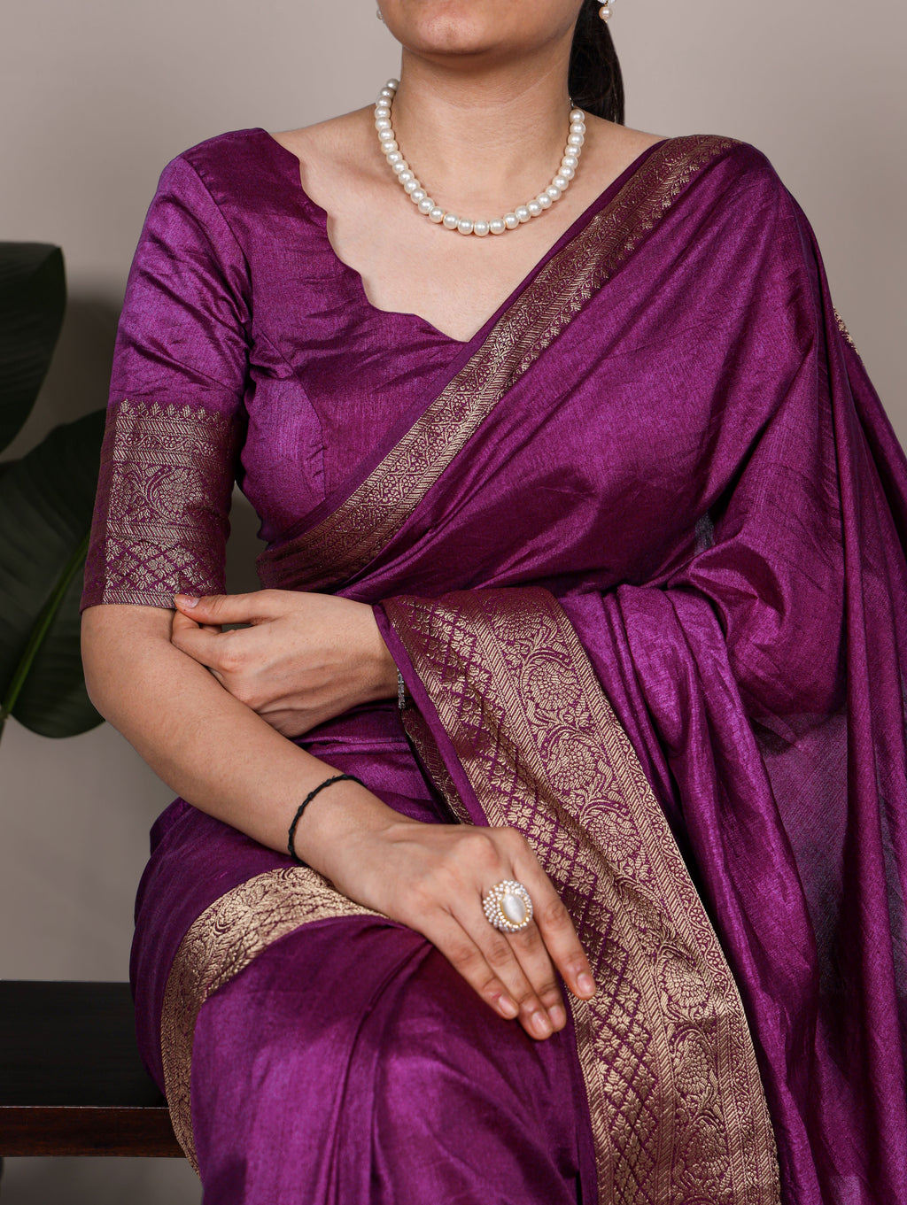 Dola Silk Zari Weaving Saree