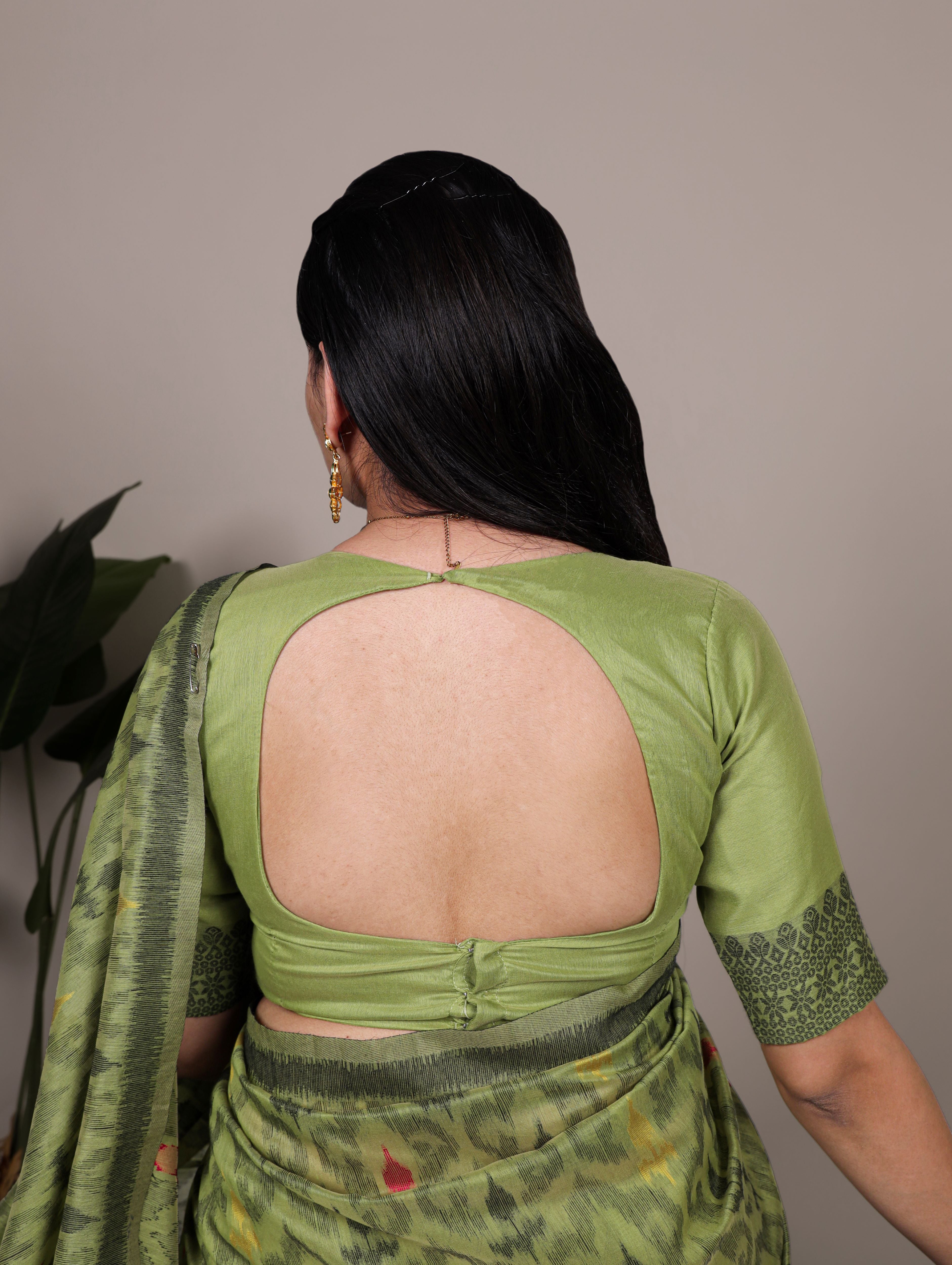 Cotton Thread Weaving Saree