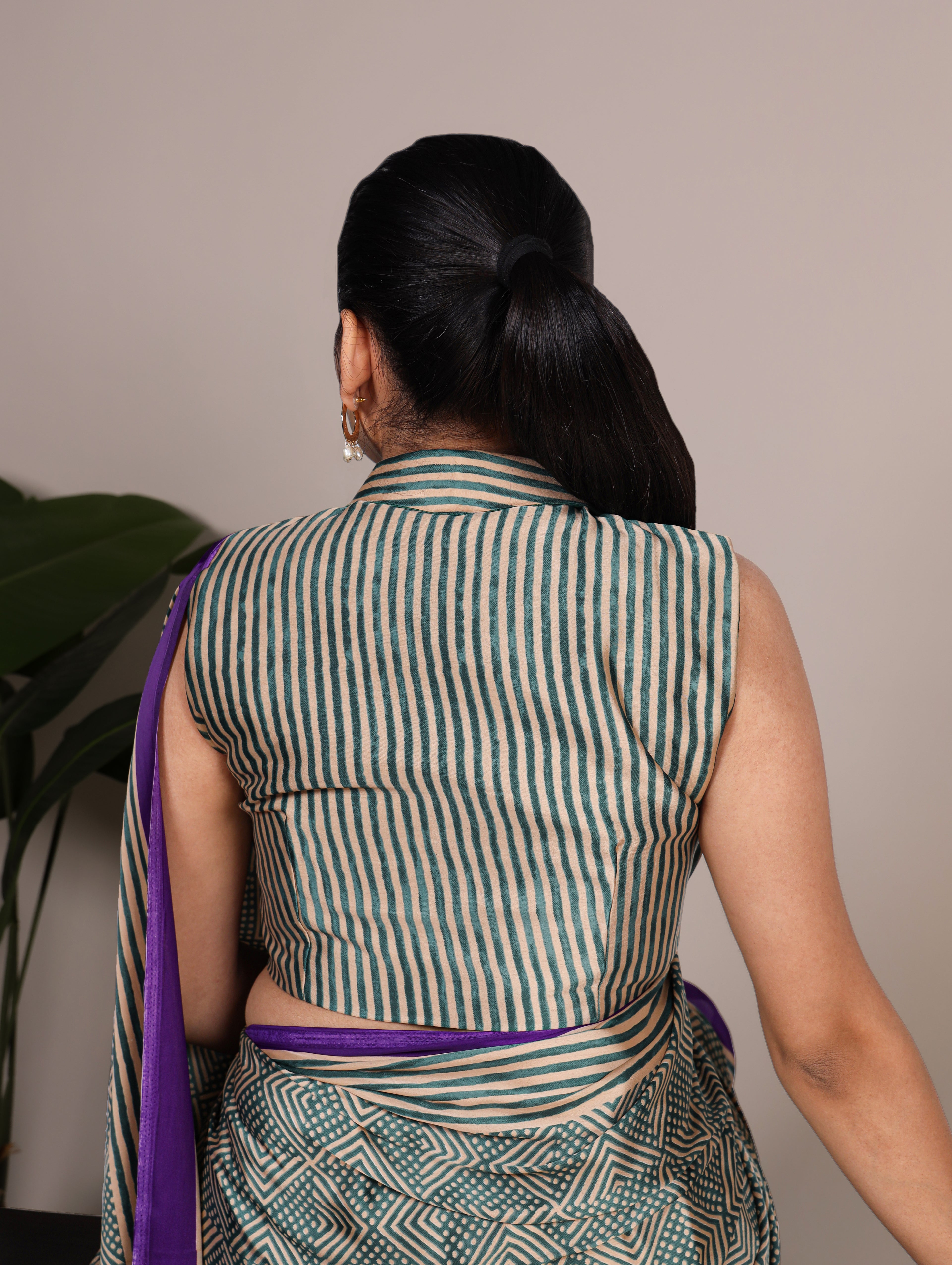 Dull Satin Printed Saree