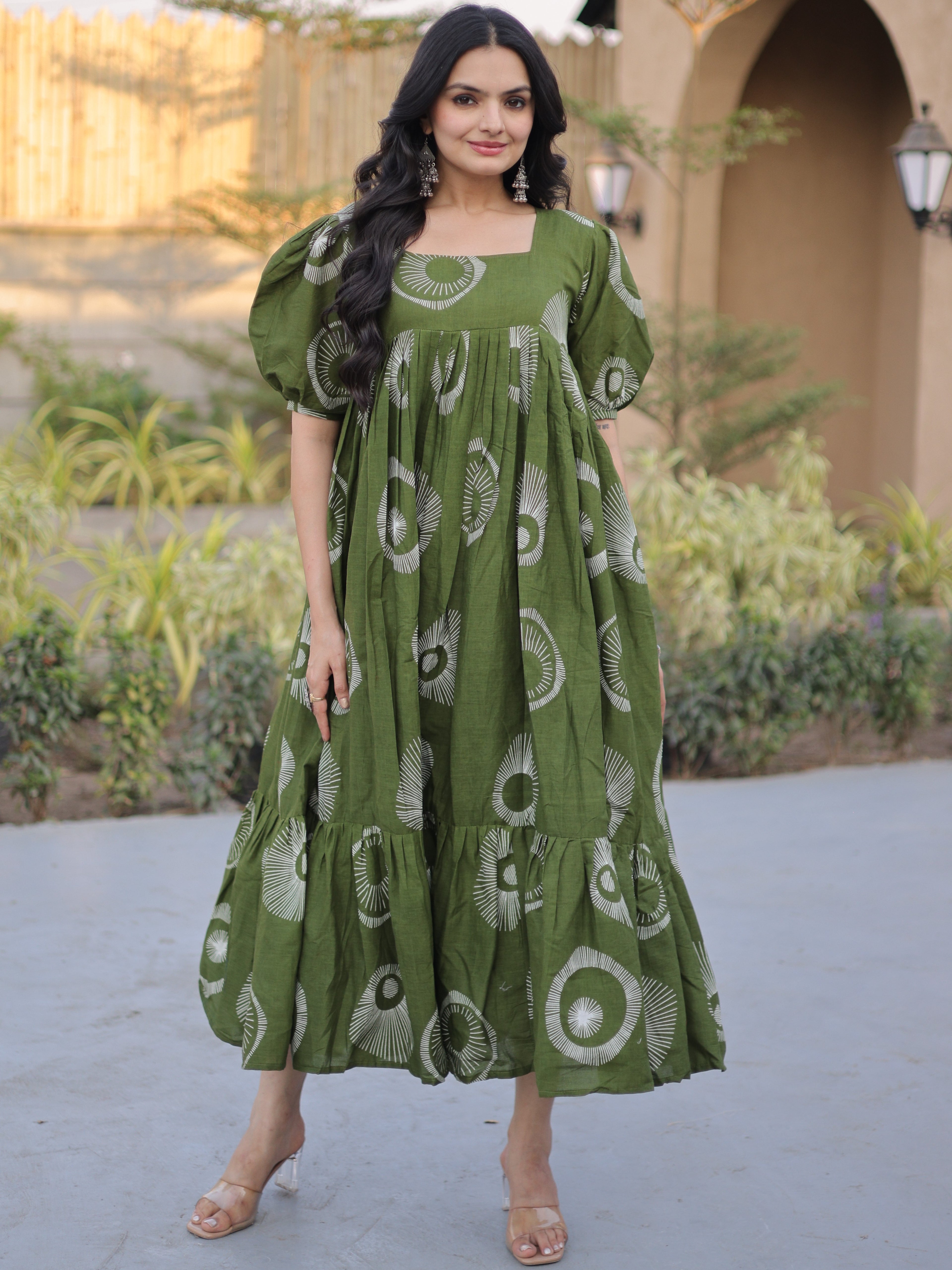 Cotton Printed Summer Wear Frock
