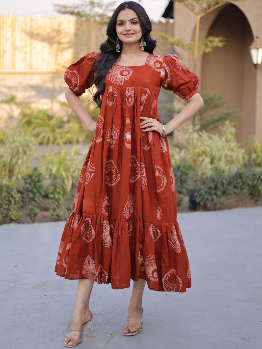 Cotton Printed Summer Wear Frock