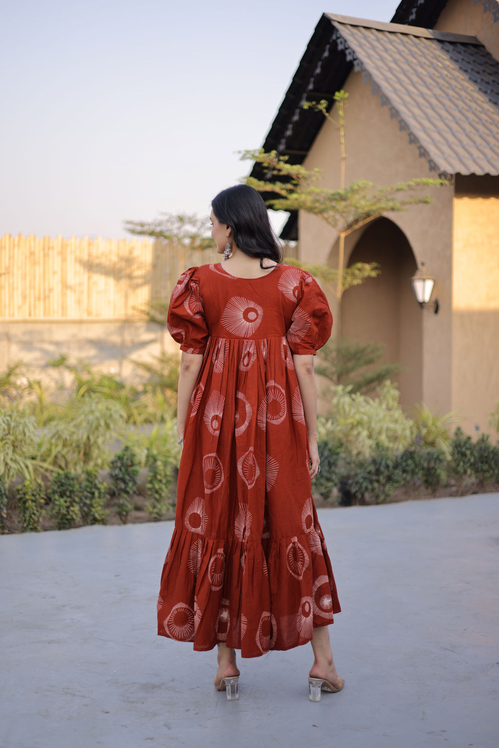 Cotton Printed Summer Wear Frock