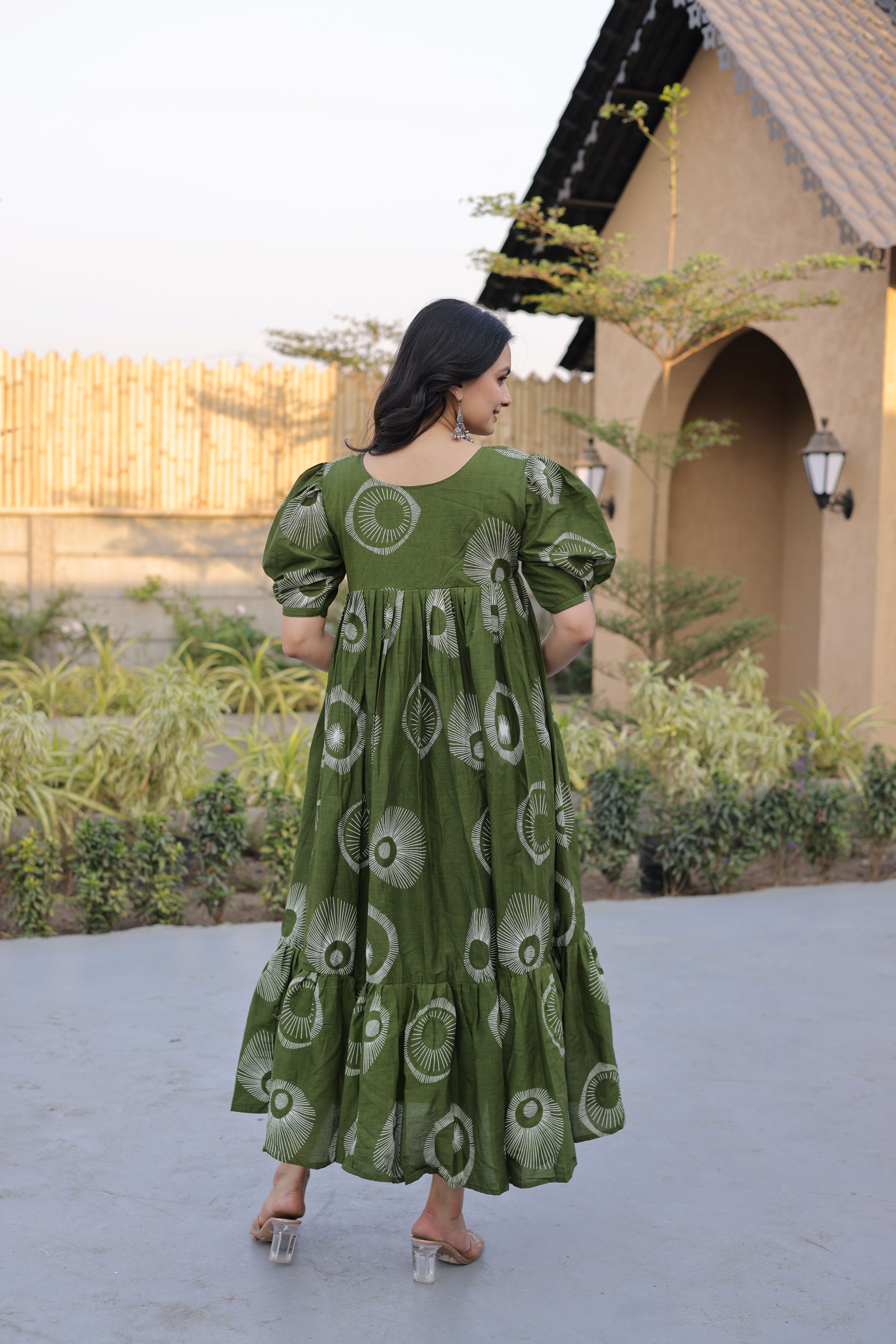 Cotton Printed Summer Wear Frock