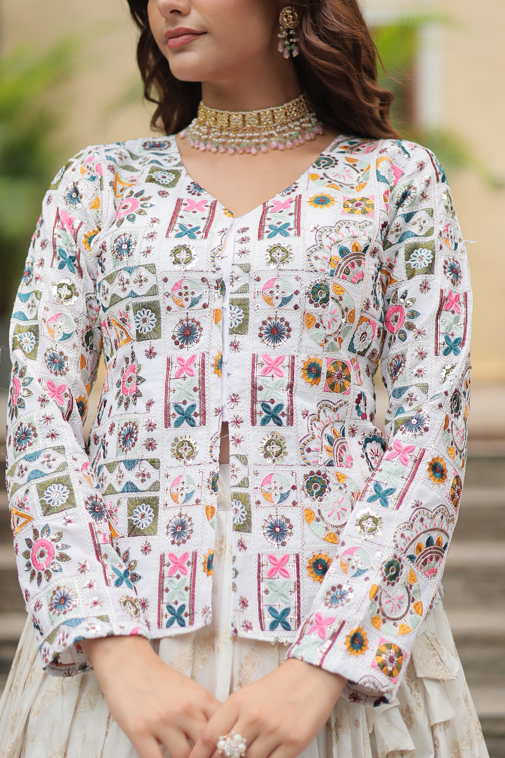 Pure Viscose Embroidered Lehenga For Women