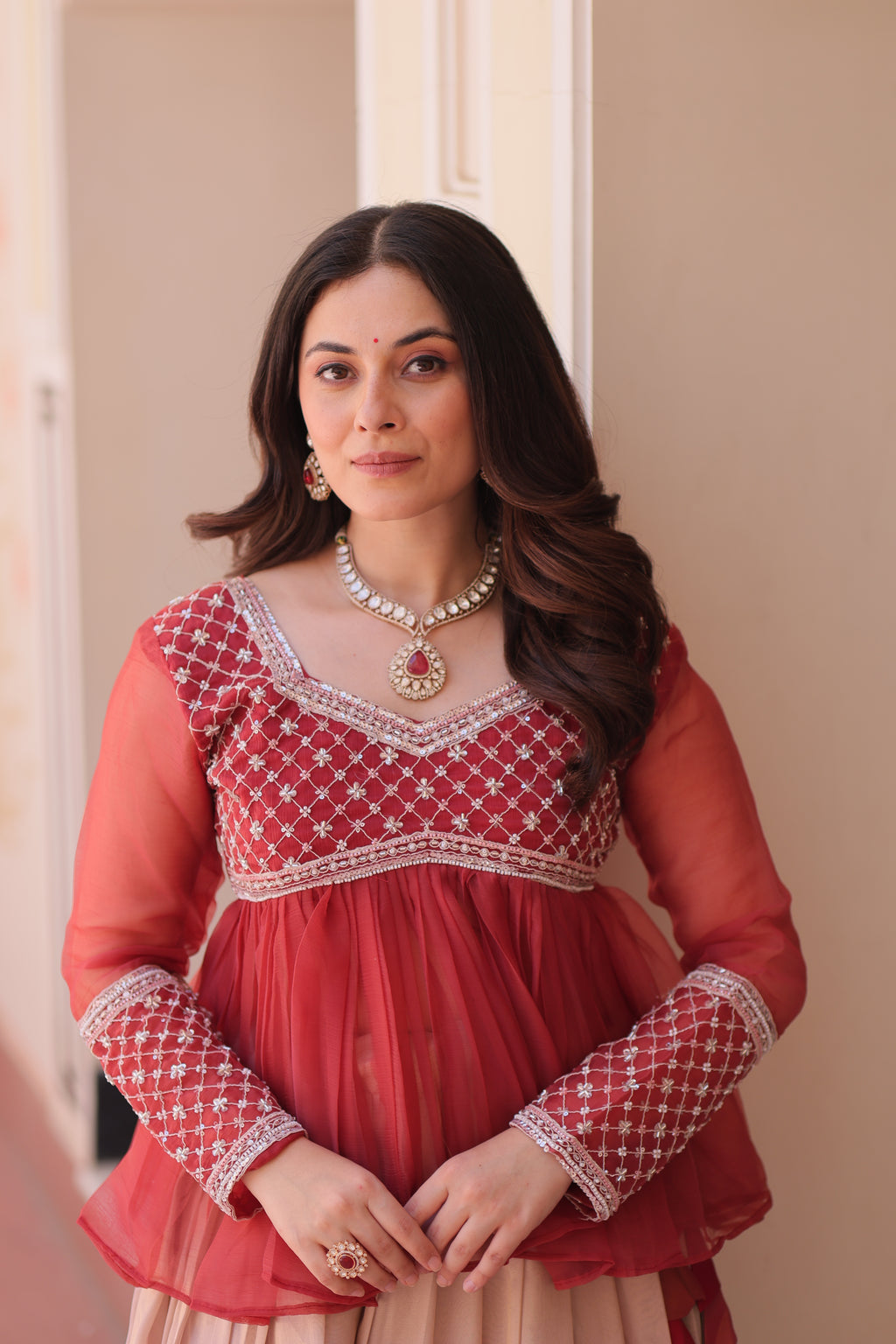 Chiffon Floral Printed Lehenga For Women