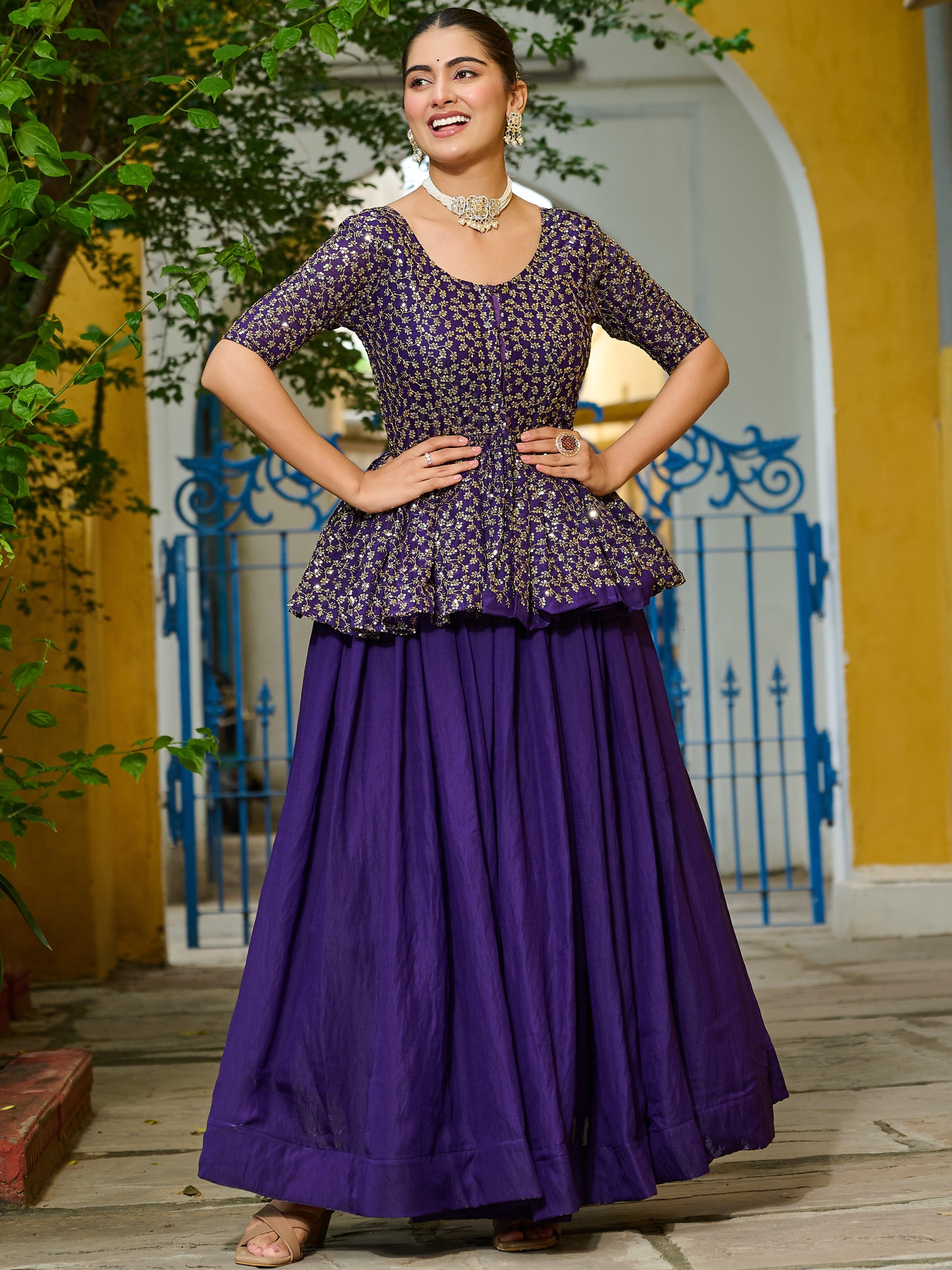 Fendy Embroidered Work Lehenga For Women