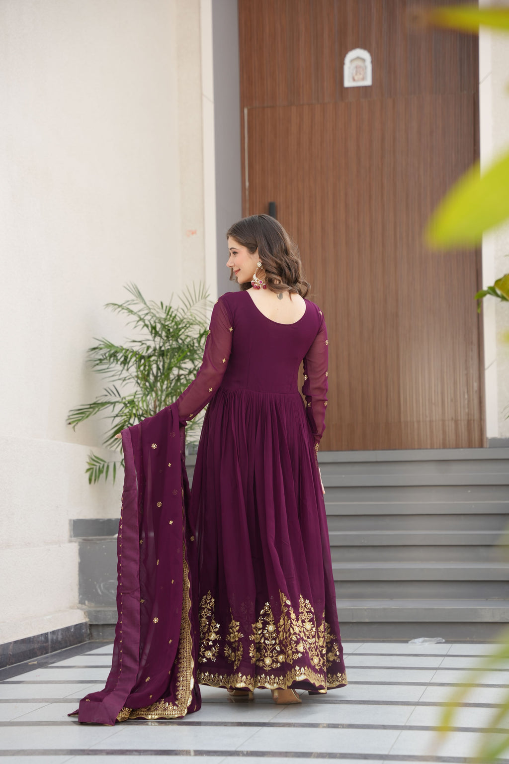 Georgette Gown For Women