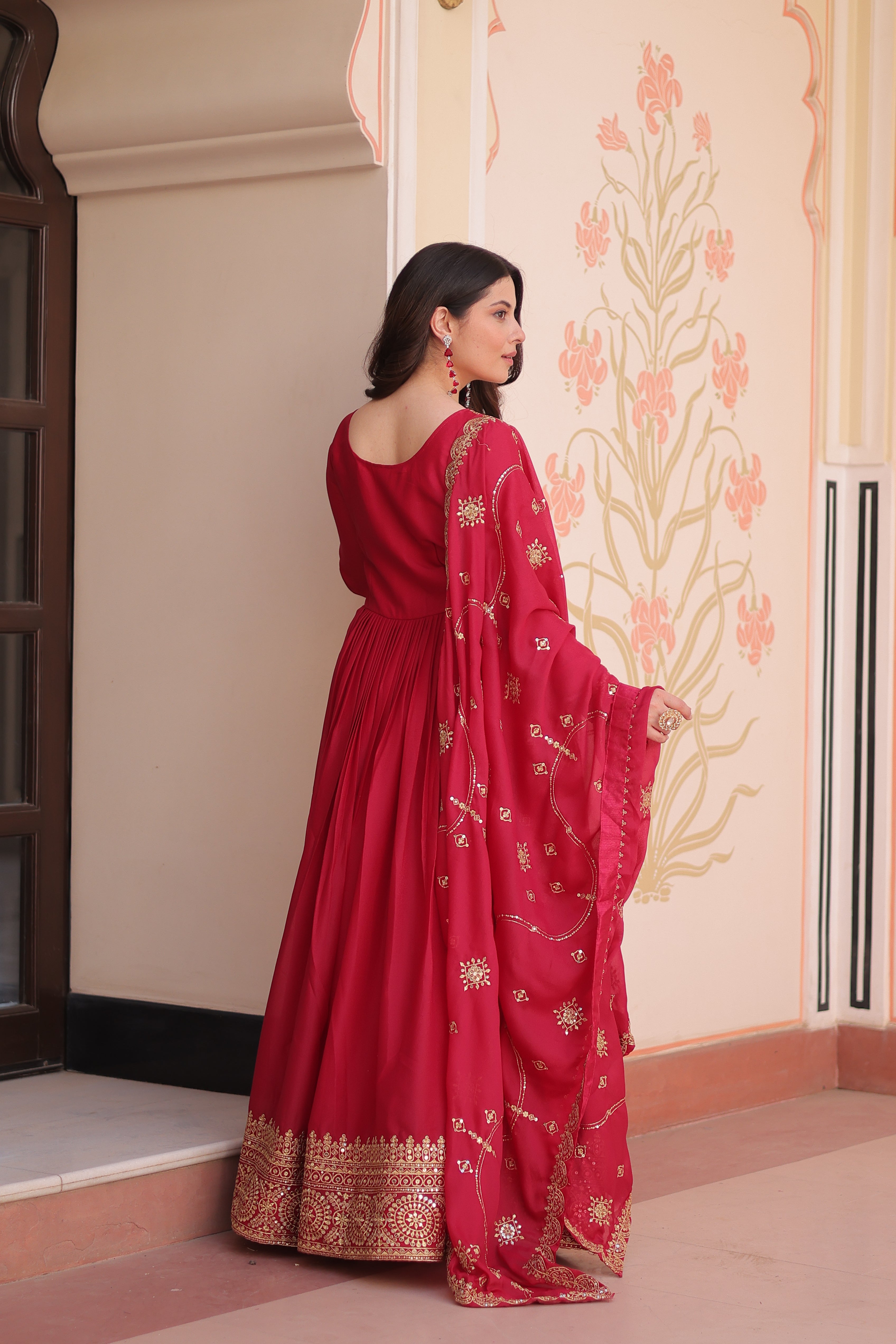 Georgette Gown For Women