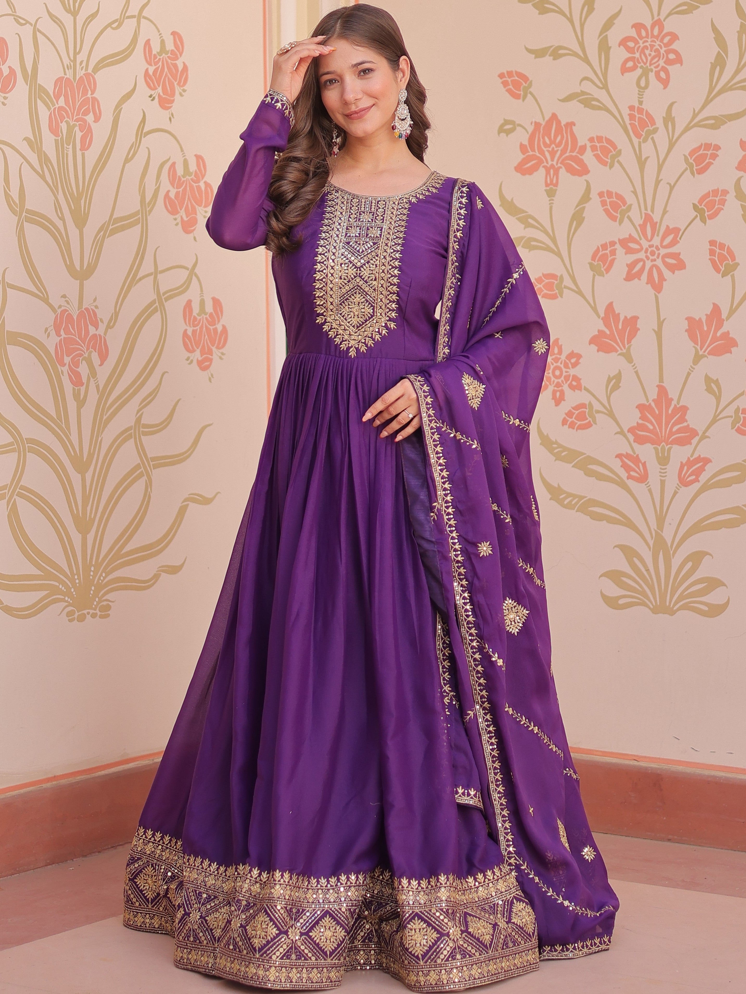 Georgette Gown For Women