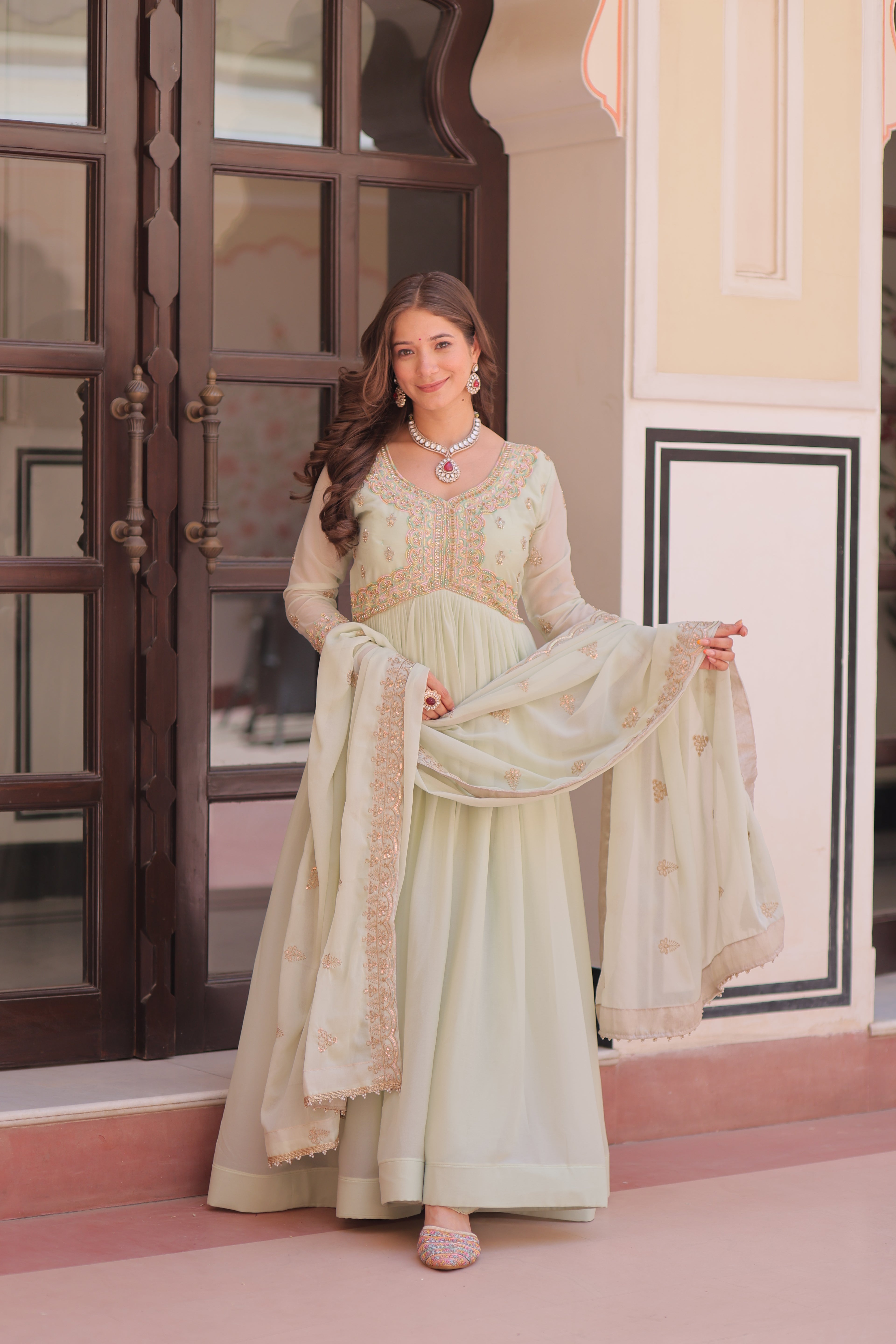 Georgette Gown For Women