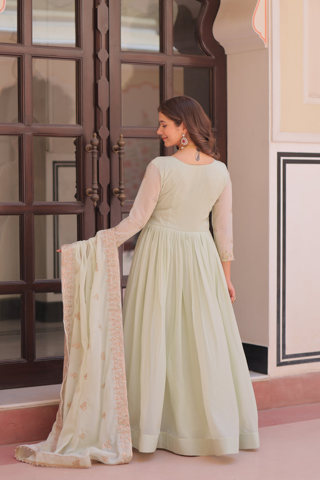 Georgette Gown For Women