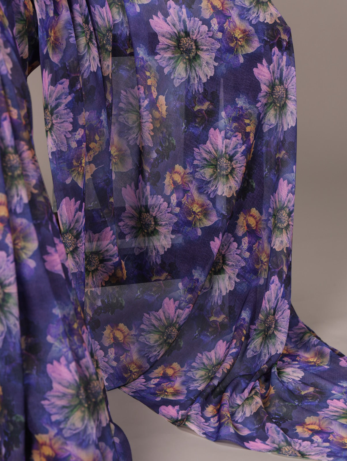 Floral Printed Saree For Women